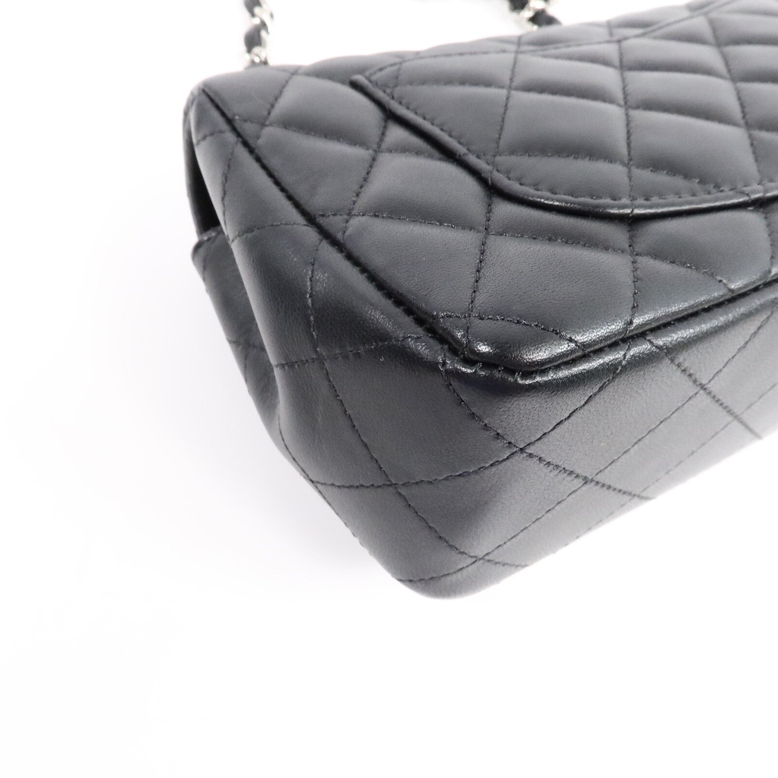 CHANEL 羊皮皮革Classic 20肩背袋