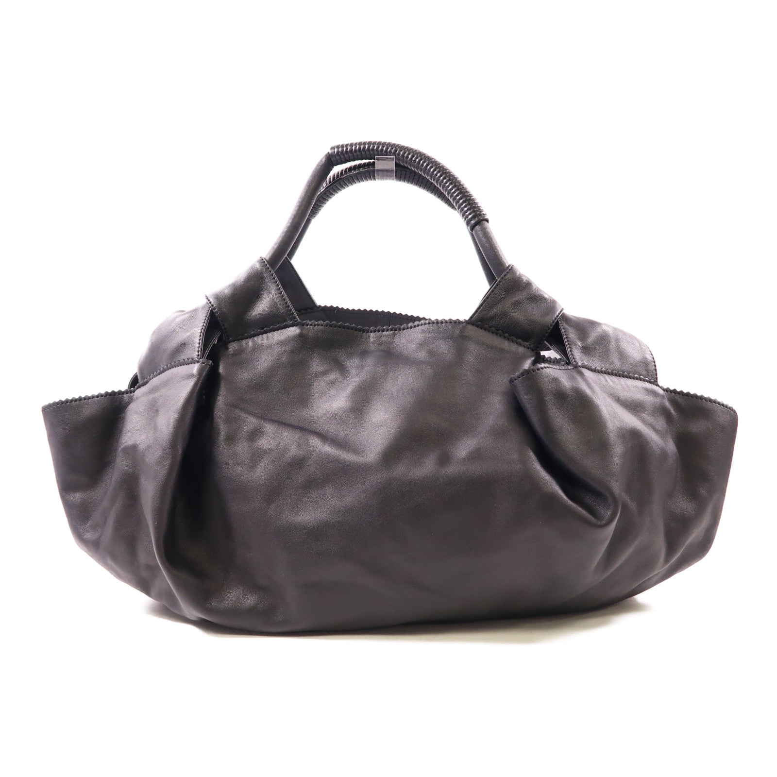 LOEWE 羊皮皮革Nappa Aire金扣手挽袋