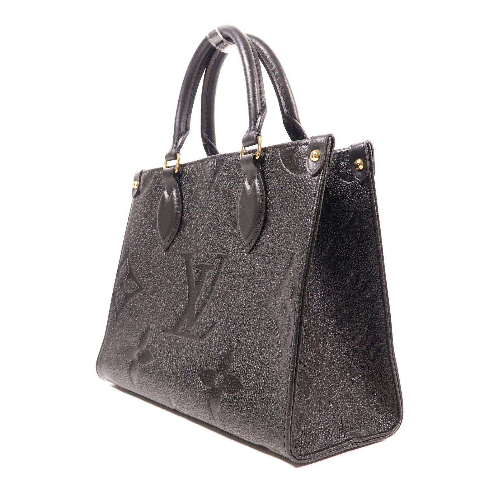 LOUIS VUITTON LV GHW On The Go PM 2 Way Bag M45653 Monogram Empreinte Black