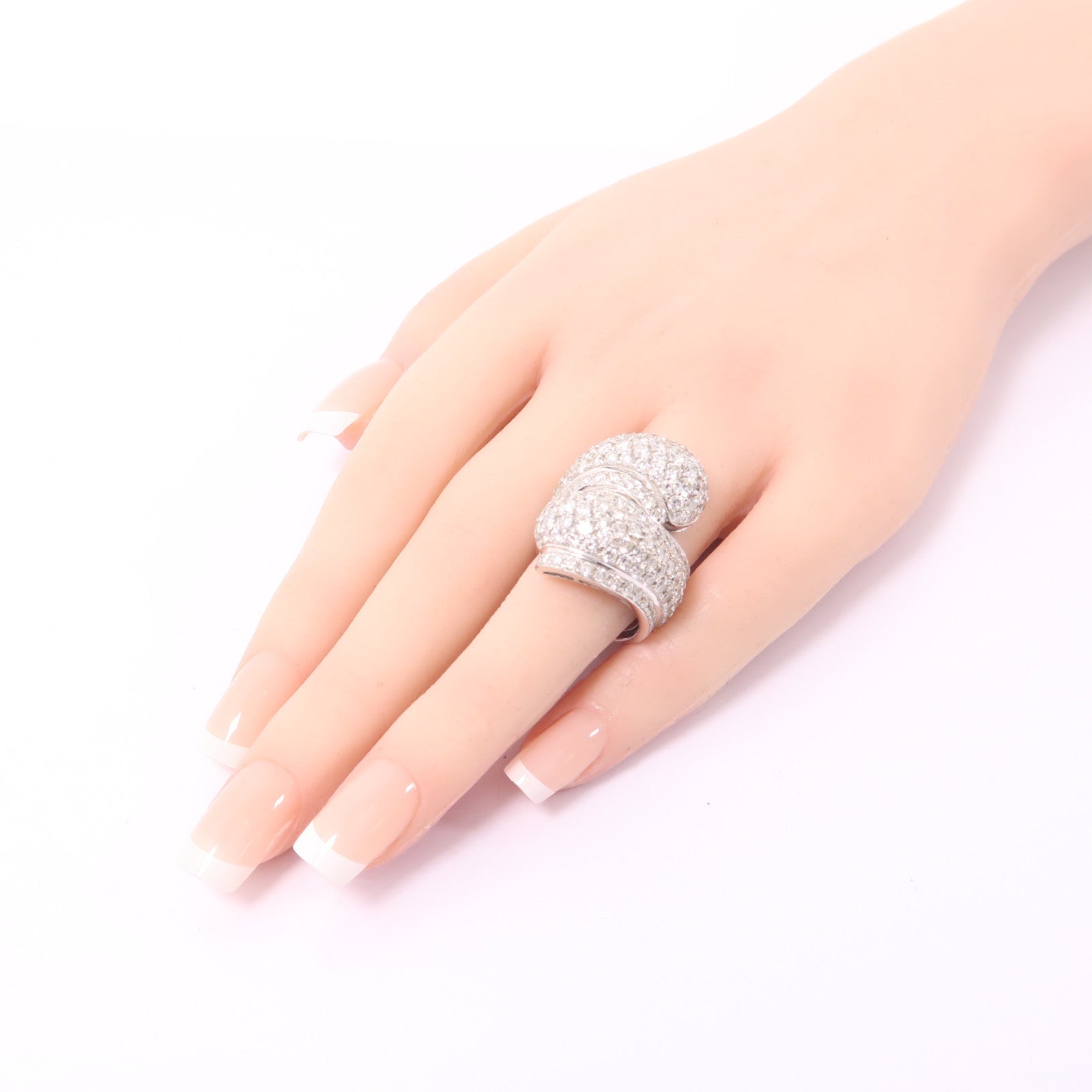 JEWELRY 【激減優惠】18K白金Diamond Ring鑽石戒指US#6