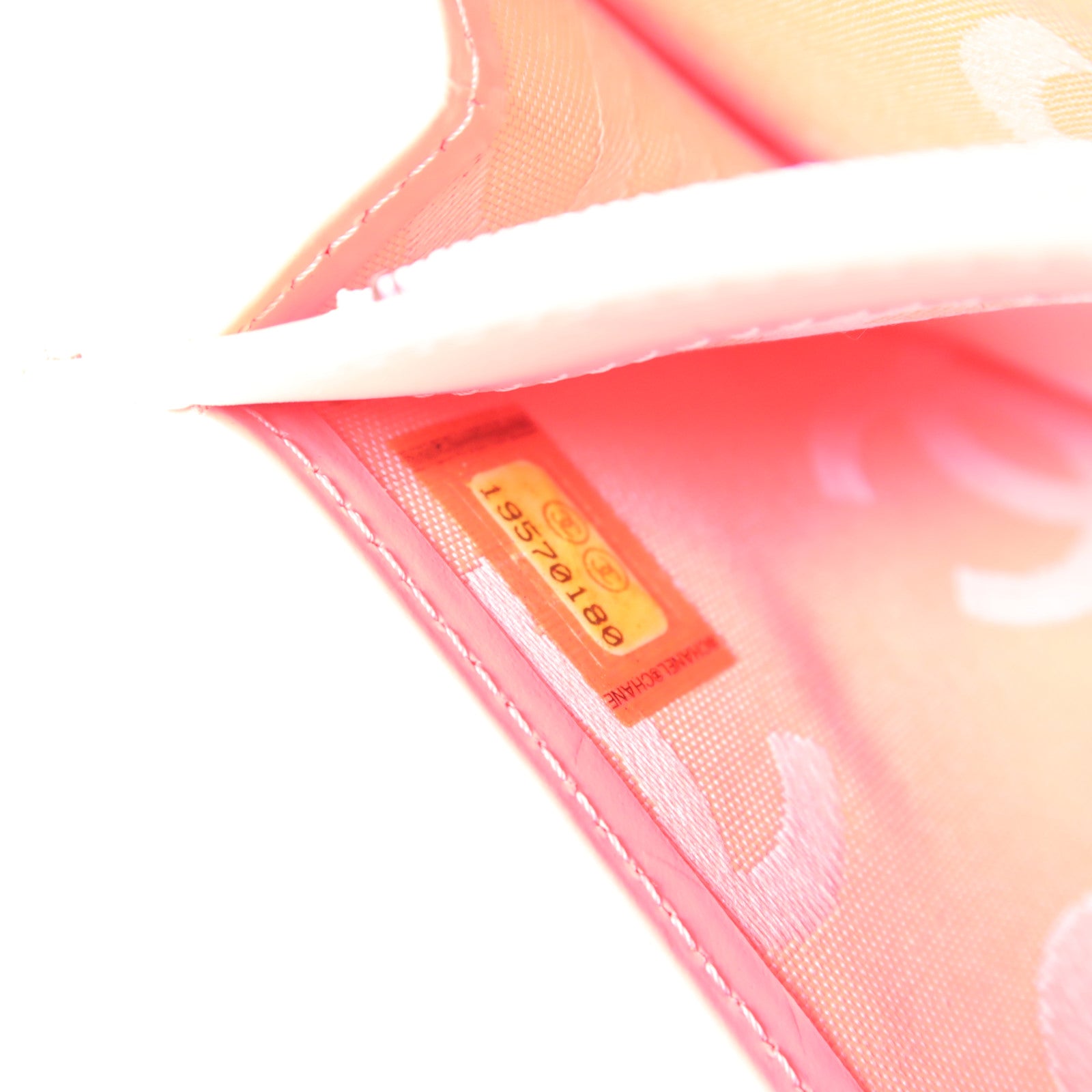 CHANEL 牛皮皮革Cambon Long Bifold Wallet銀扣長錢包