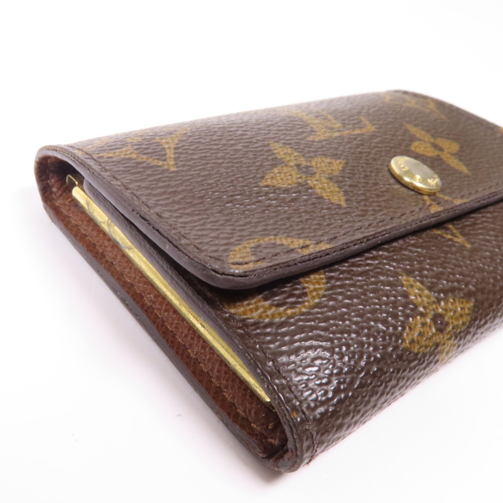 LOUIS VUITTON Monogram 6 Key Holder金扣鎖匙包