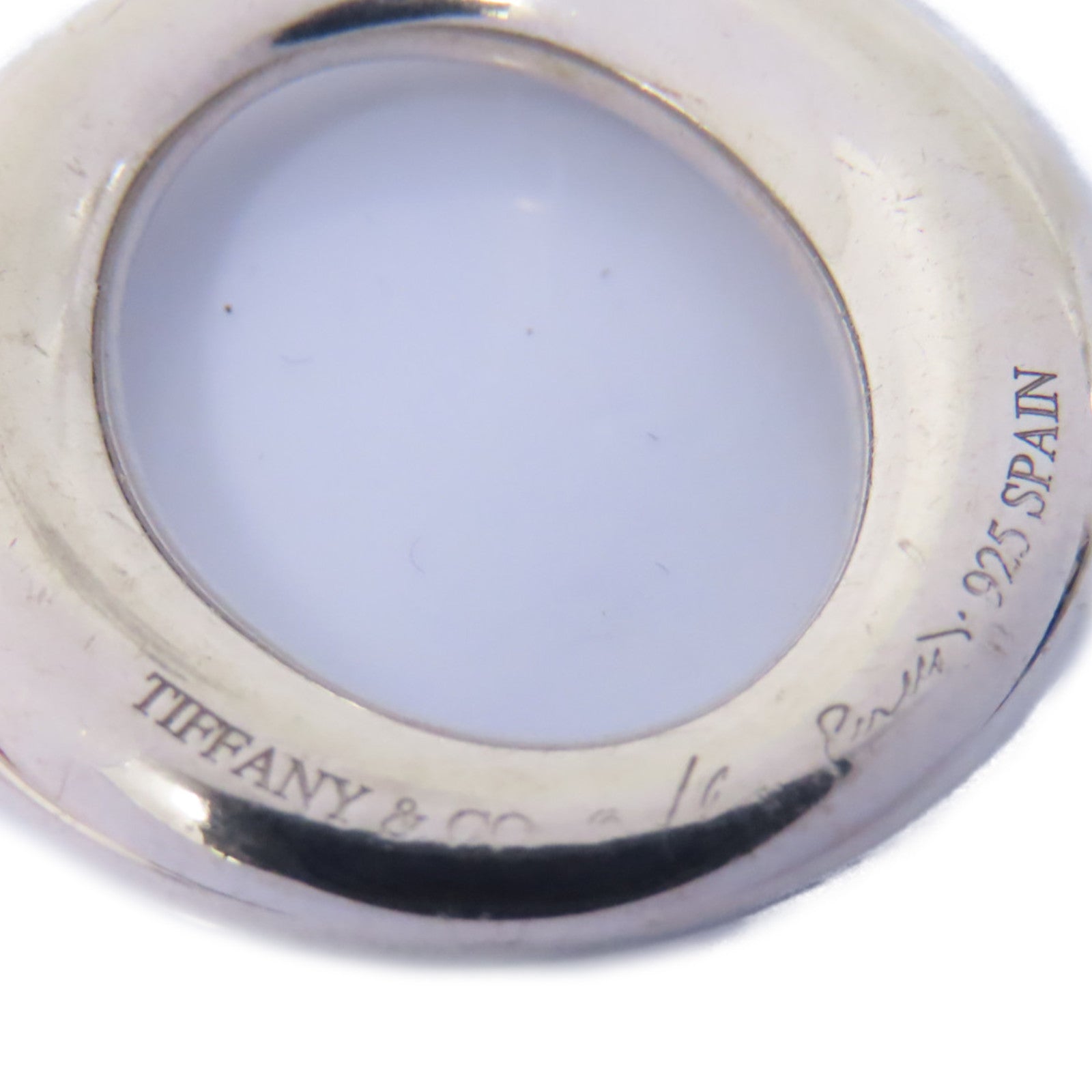 TIFFANY＆CO 925純銀Vintage Elsa Peretti Pendant吊墜銀色