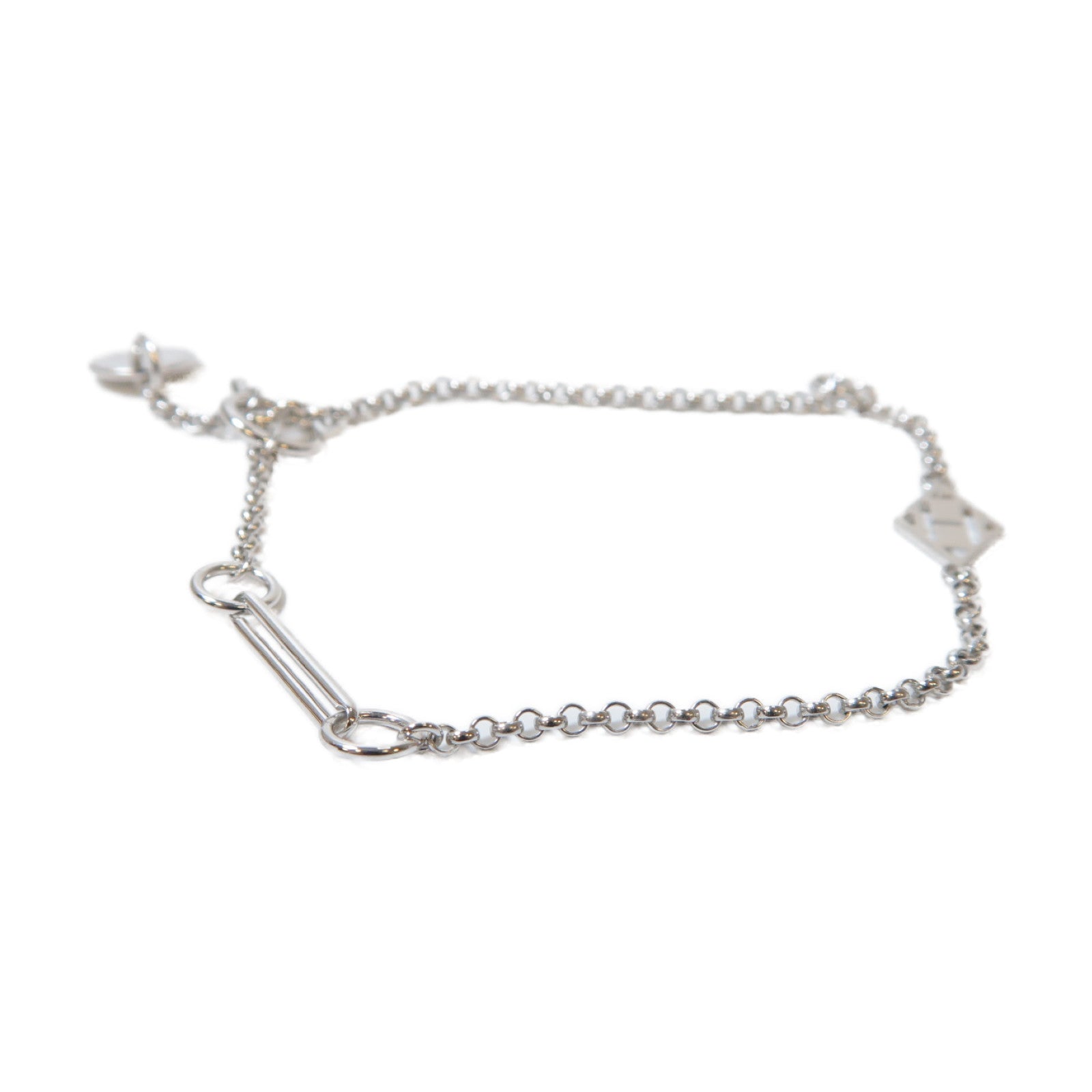 HERMES **【激減優惠】18K白金Bracelet手鏈銀色