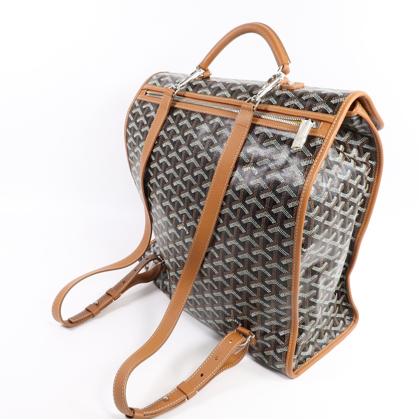 GOYARD 塗層帆布Saint Leger Backpack背包