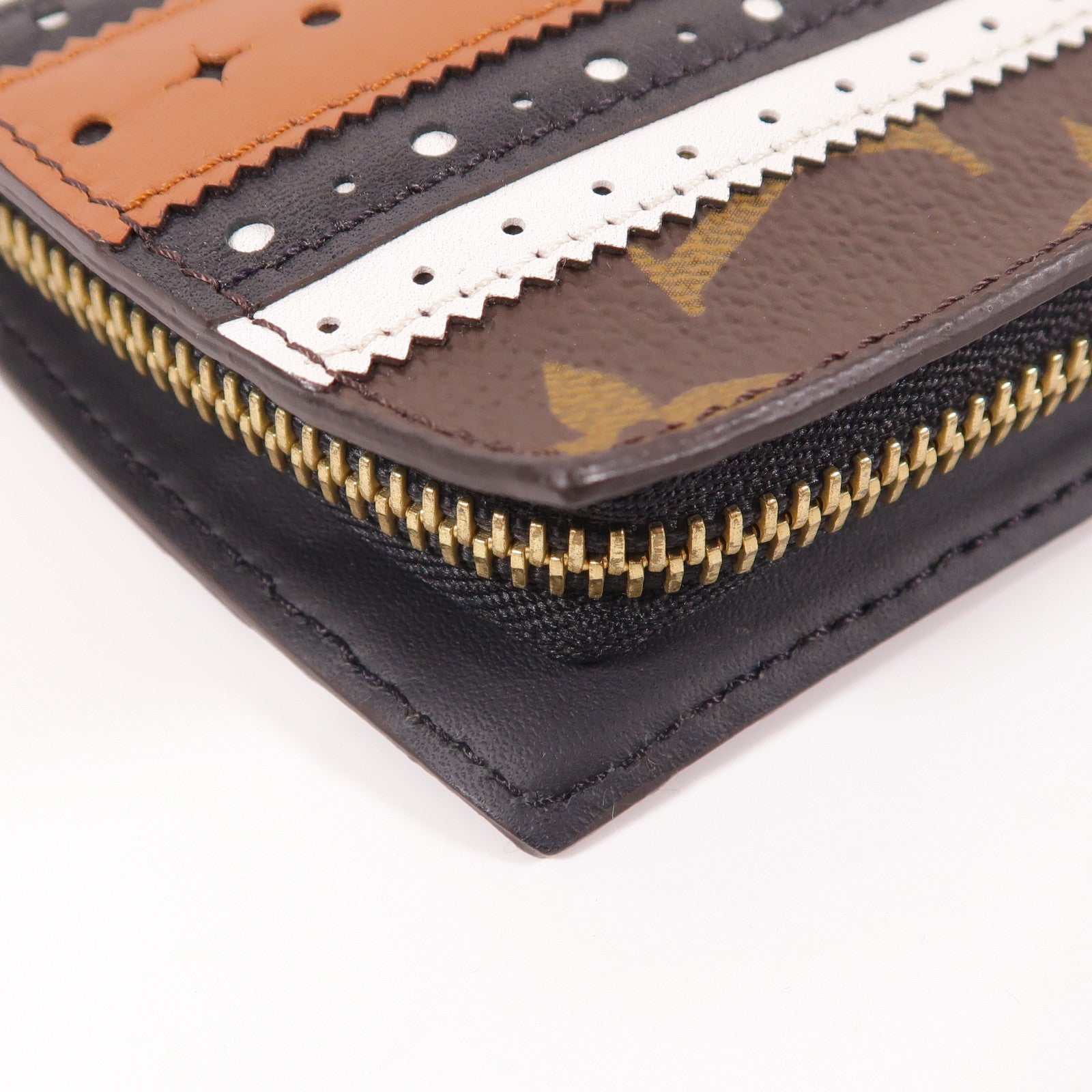 LOUIS VUITTON Monogram Steamer Zippy Wallet金扣長錢包