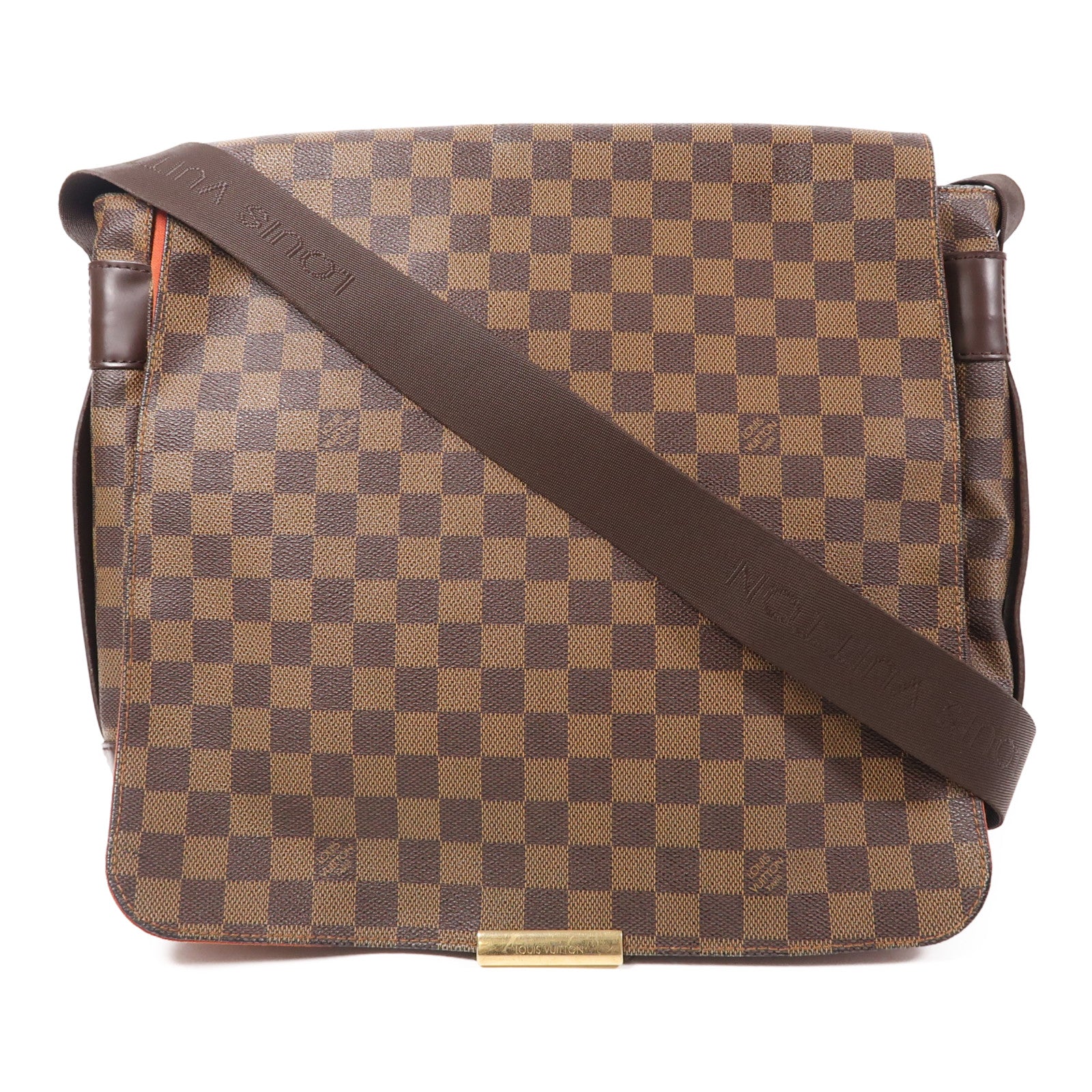 LOUIS VUITTON Damier Bastille金扣肩背袋