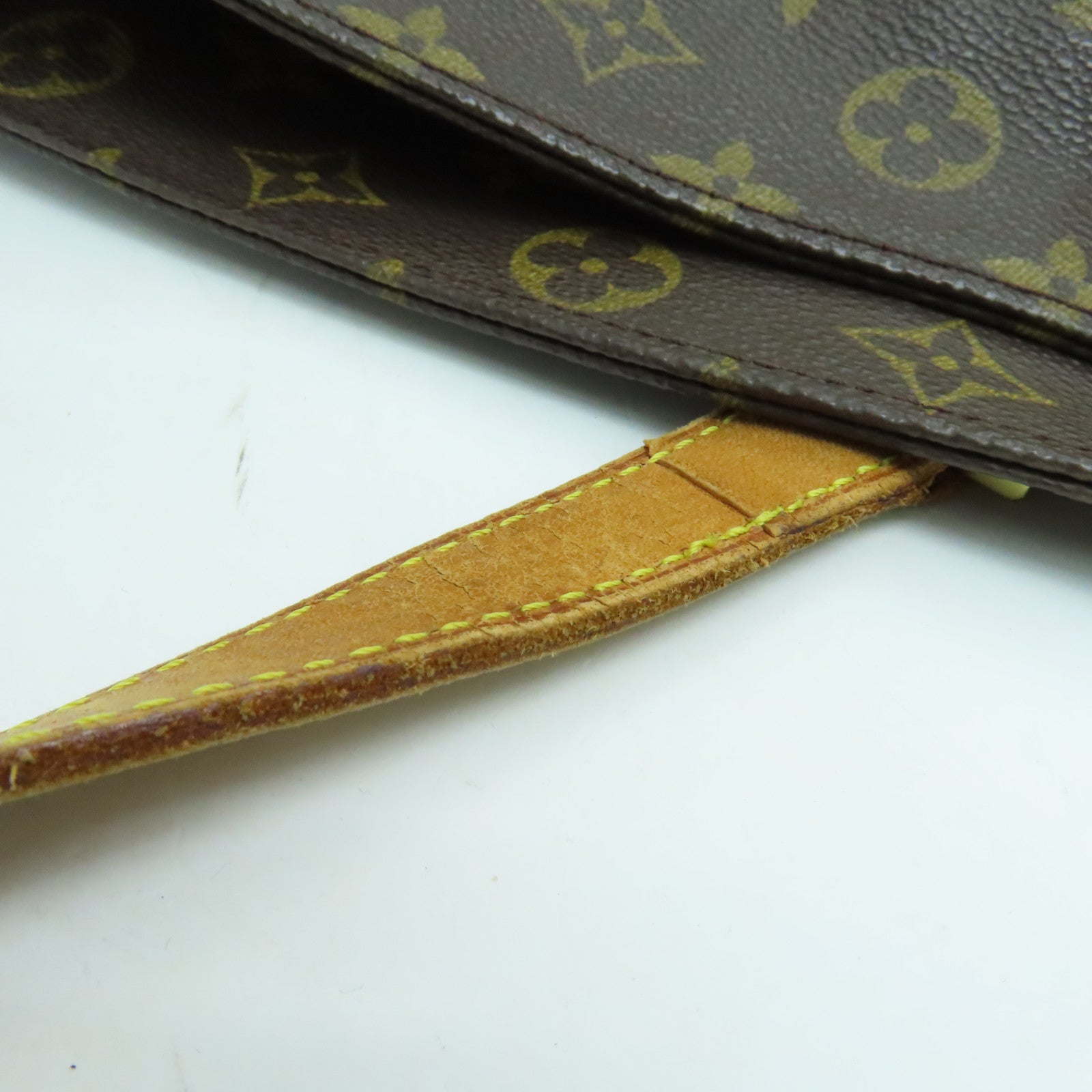 LOUIS VUITTON 【激減優惠】Monogram Cabas Alto Tote Bag金扣手挽袋啡色