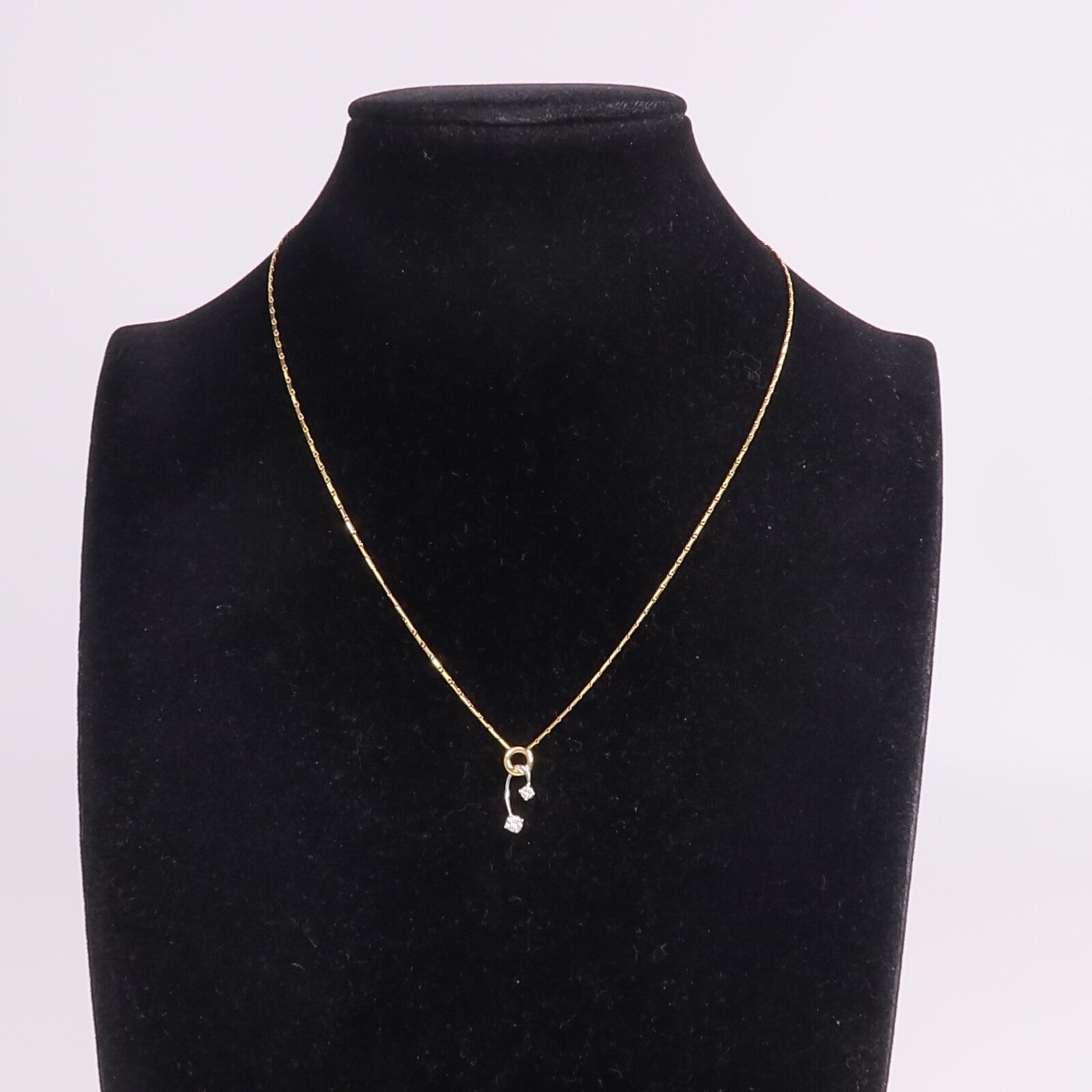 JEWELRY 【激減優惠】18K黃金/白金Diamond Necklace鑽石項鍊