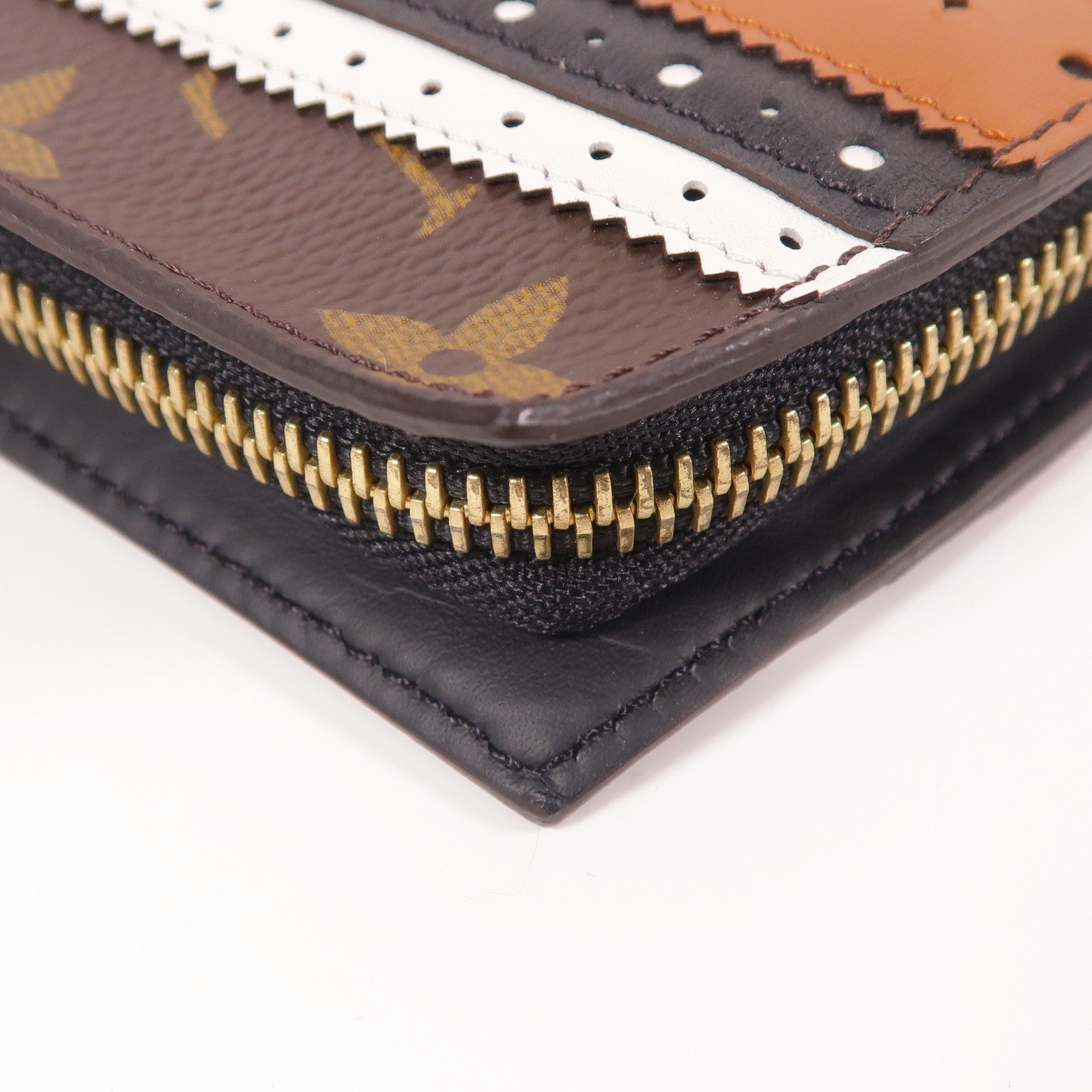 LOUIS VUITTON Monogram Steamer Zippy Wallet金扣長錢包