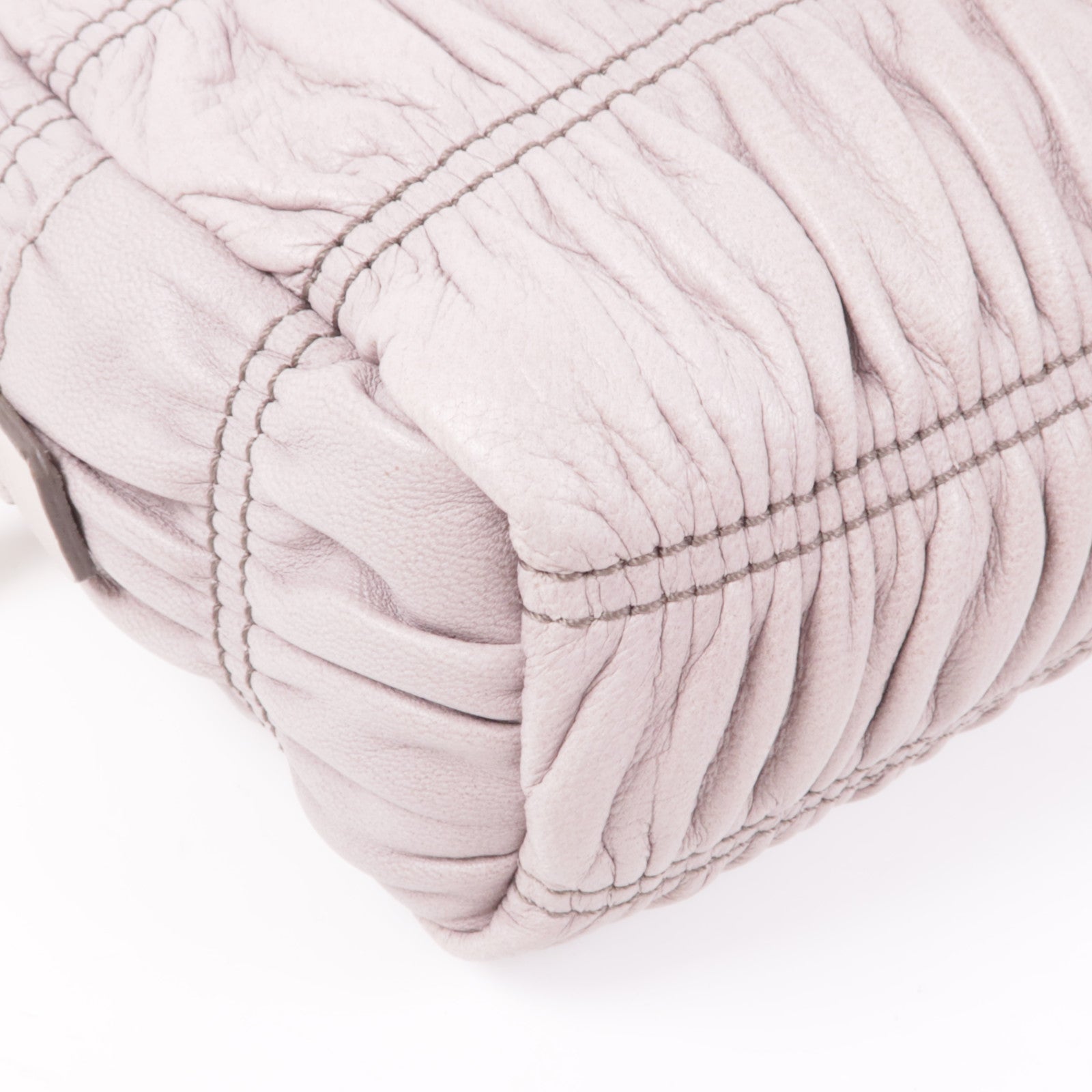 PRADA 牛皮皮革Clutch Bag金扣手拿包