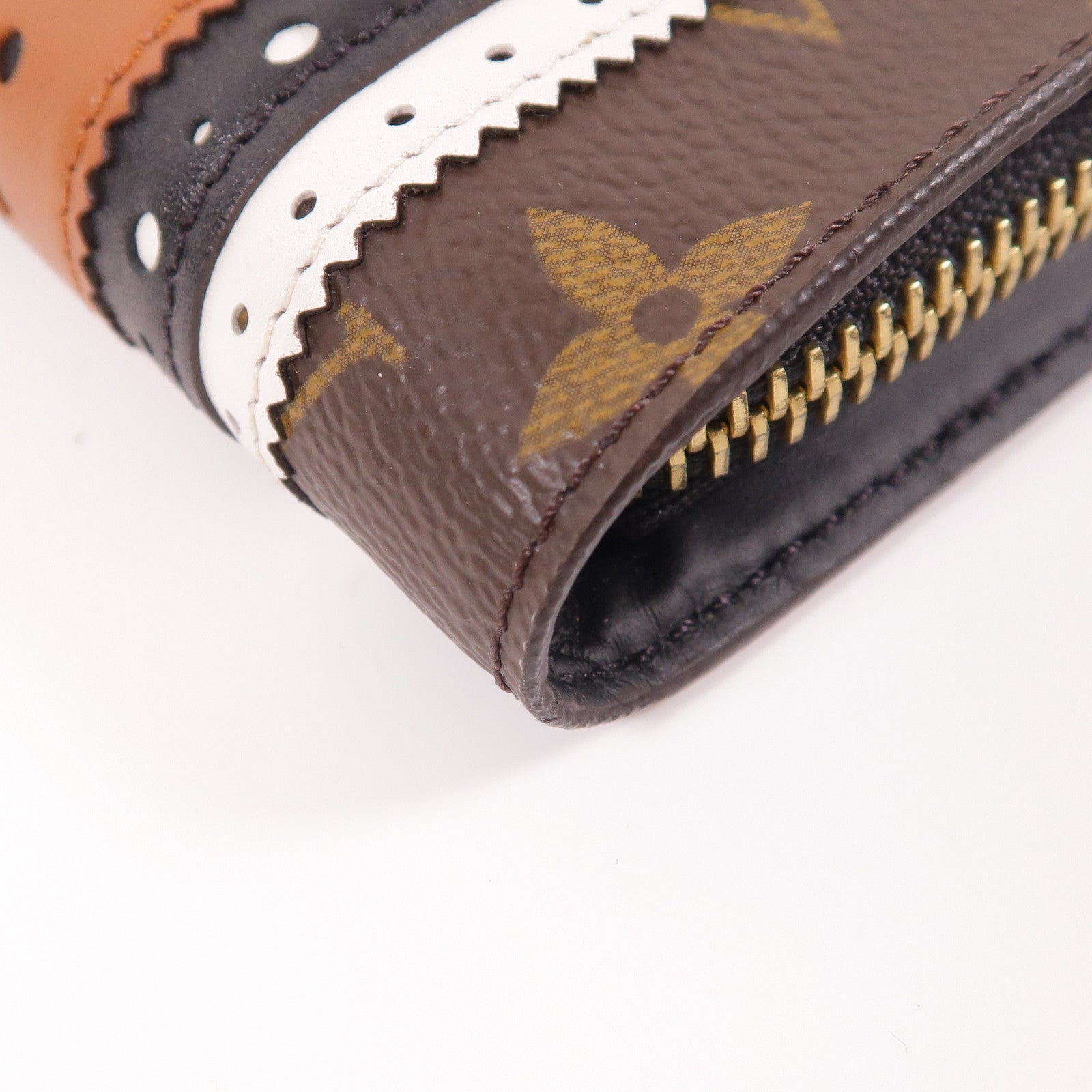 LOUIS VUITTON Monogram Steamer Zippy Wallet金扣長錢包