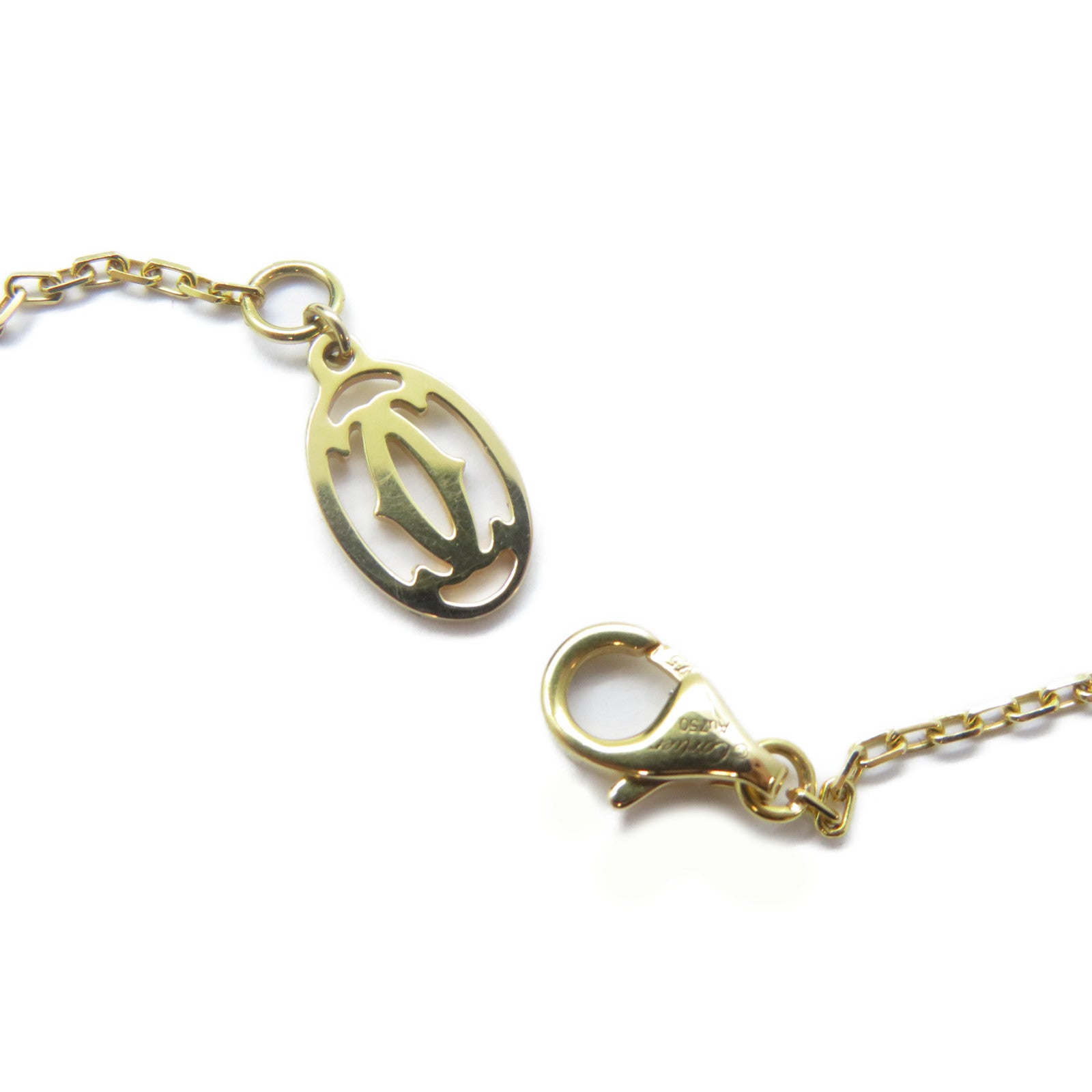CARTIER 18K黃金D'Amour Necklace 0.18ct鑽石項鍊