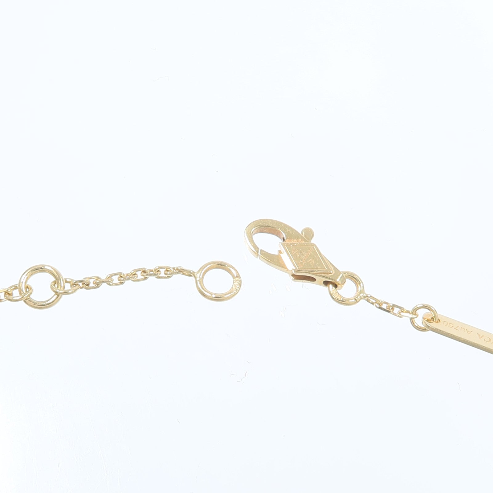 Van Cleef & Arpels 18K黃金Frivole Bracelet綠寶石手鏈
