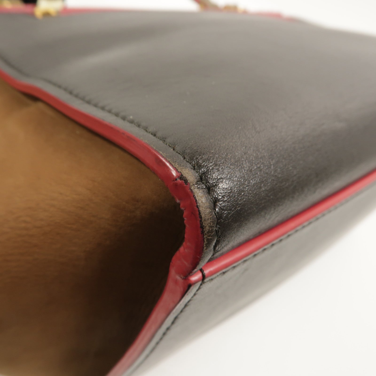 CELINE 牛皮皮革Trapeze手挽肩背兩用袋