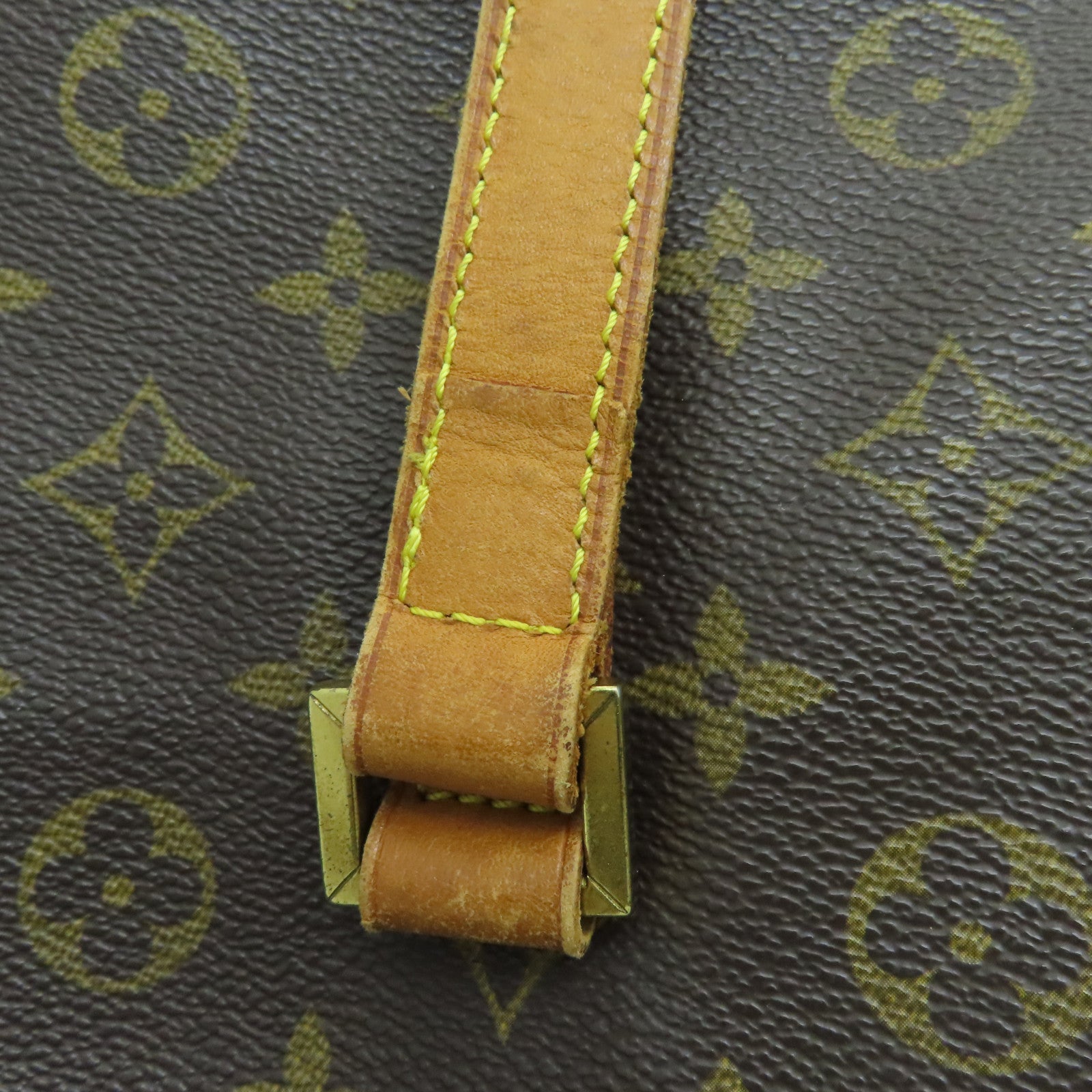 LOUIS VUITTON 【激減優惠】Monogram Cabas Alto Tote Bag金扣手挽袋啡色