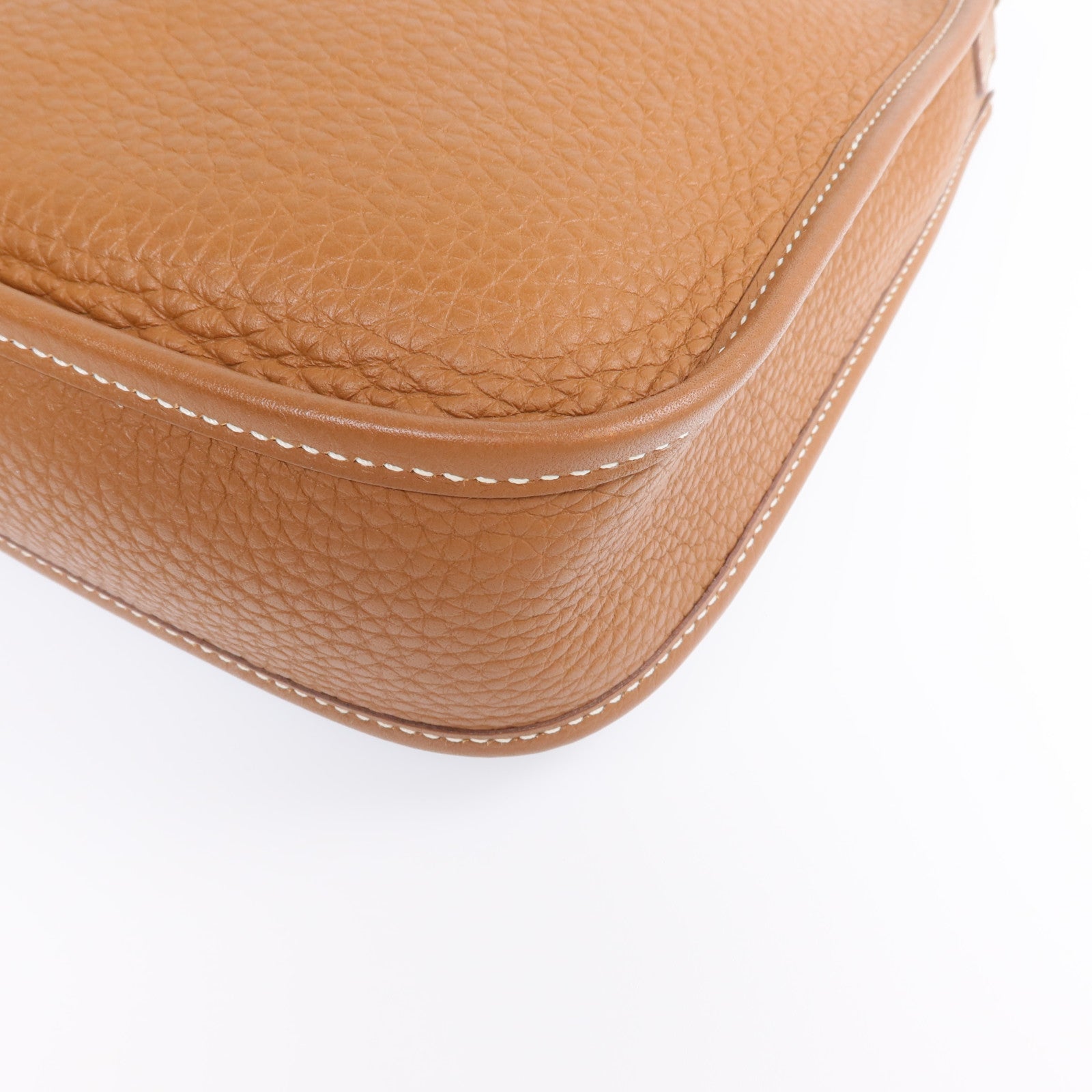HERMES Clemence皮革Evelyne TPM 銀扣肩背袋