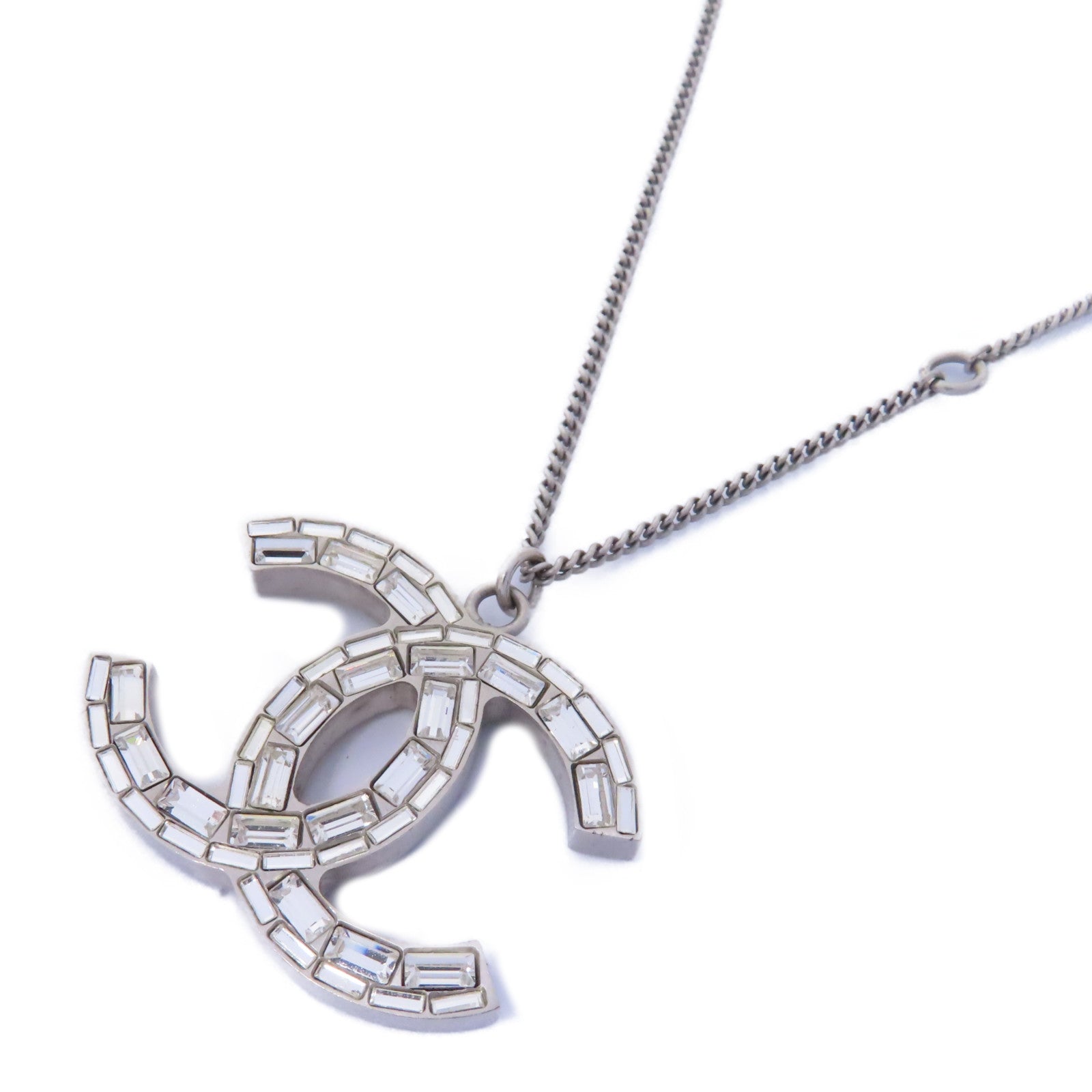 CHANEL 金屬Necklace項鍊銀色/金色