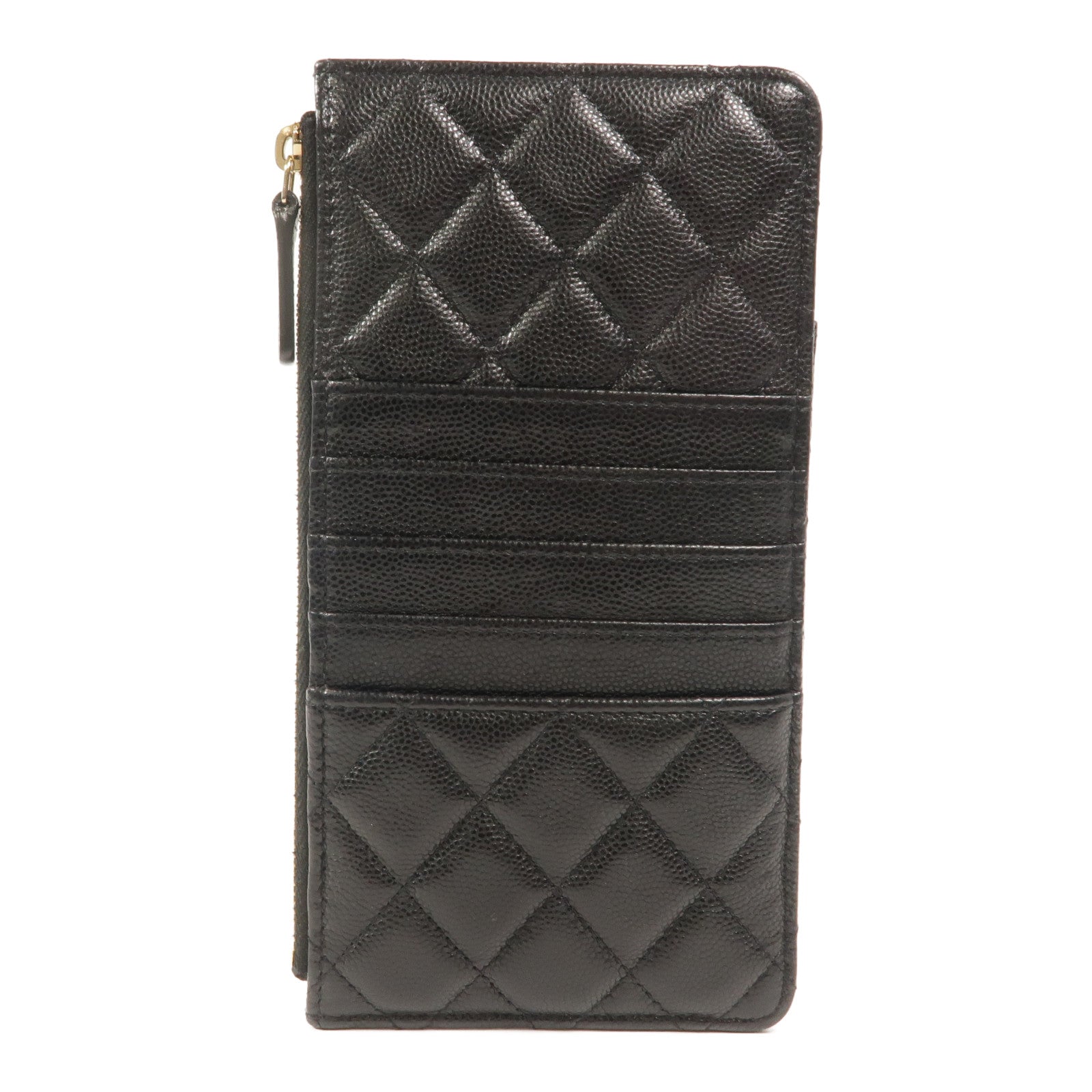 CHANEL 牛皮皮革Classic Phone Pouch with Zipper長錢包