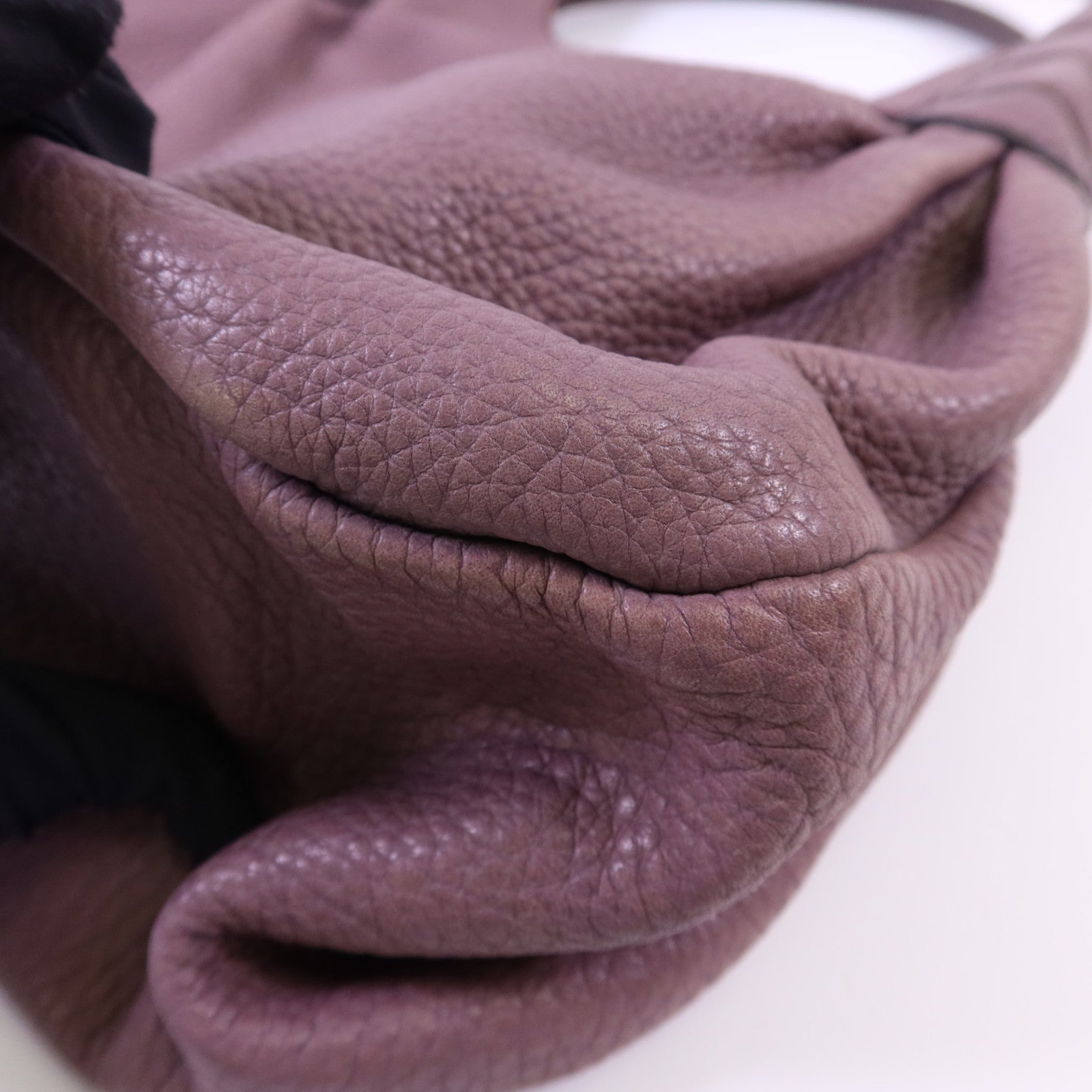 TOD'S 牛皮皮革Ivy Sacca Media Hobo銀扣肩背袋