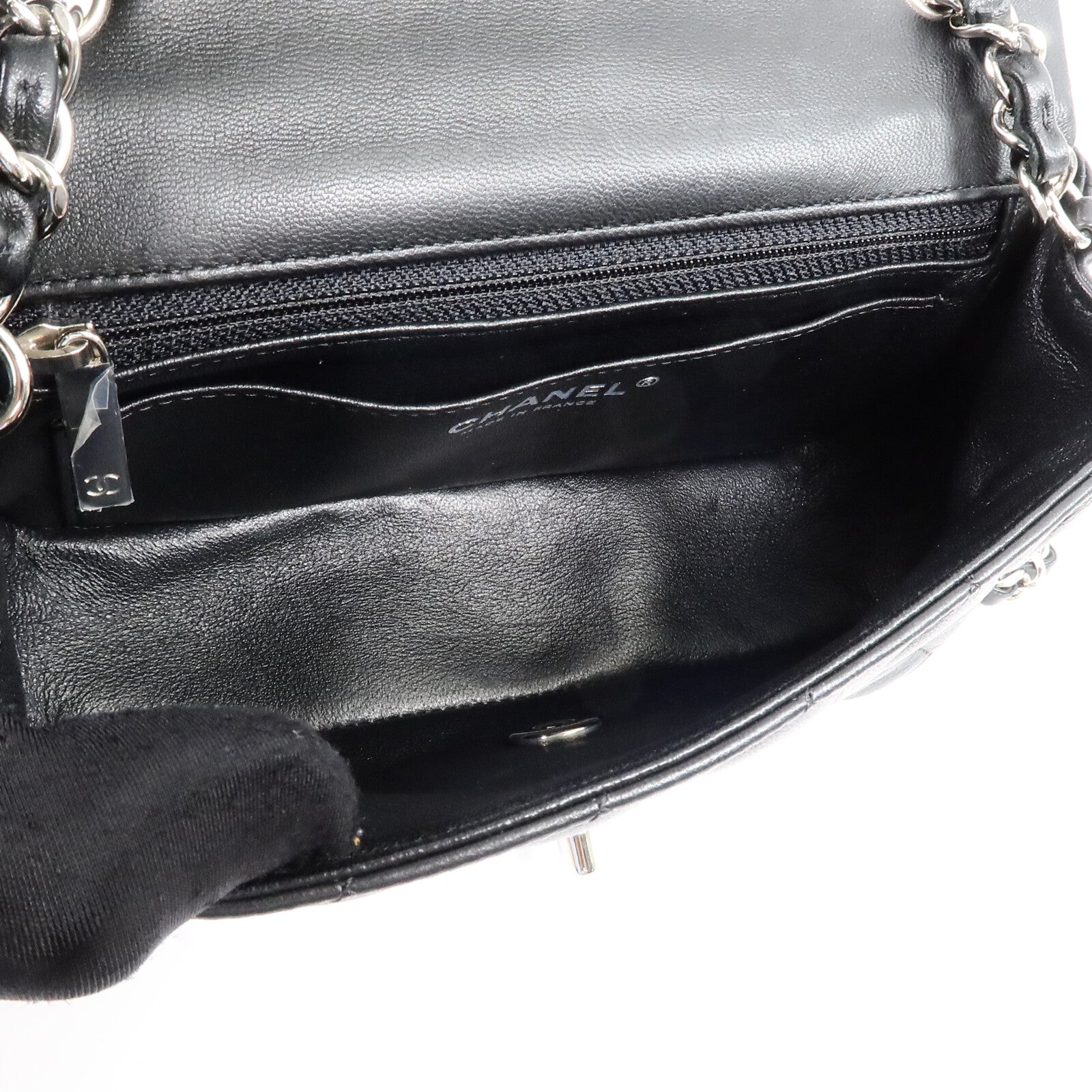 CHANEL 羊皮皮革Classic 20肩背袋