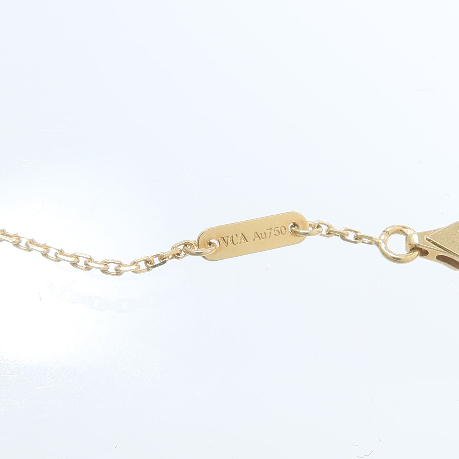Van Cleef & Arpels 18K黃金Frivole Bracelet綠寶石手鏈