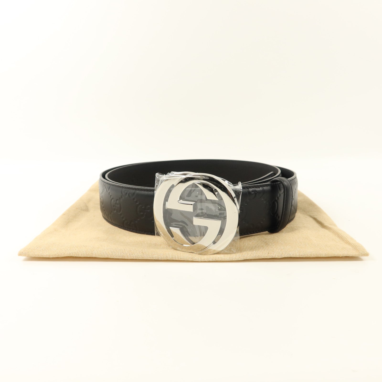 GUCCI 牛皮皮革Belt皮帶
