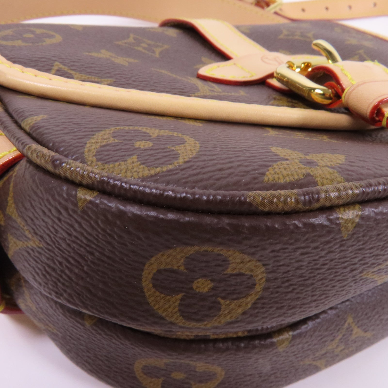 LOUIS VUITTON Monogram Saumur BB金扣手挽肩背兩用袋