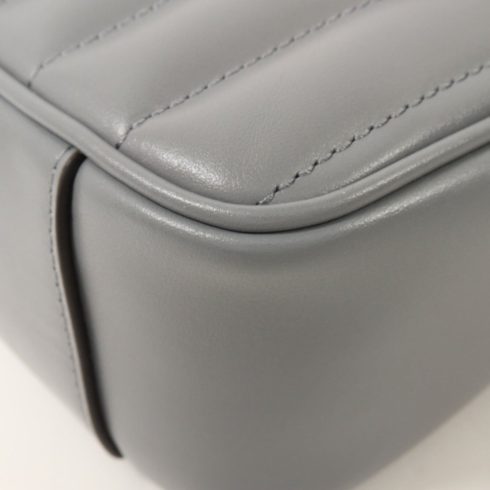 GUCCI 牛皮皮革GG Marmont Shoulder Bag鏈帶肩背袋