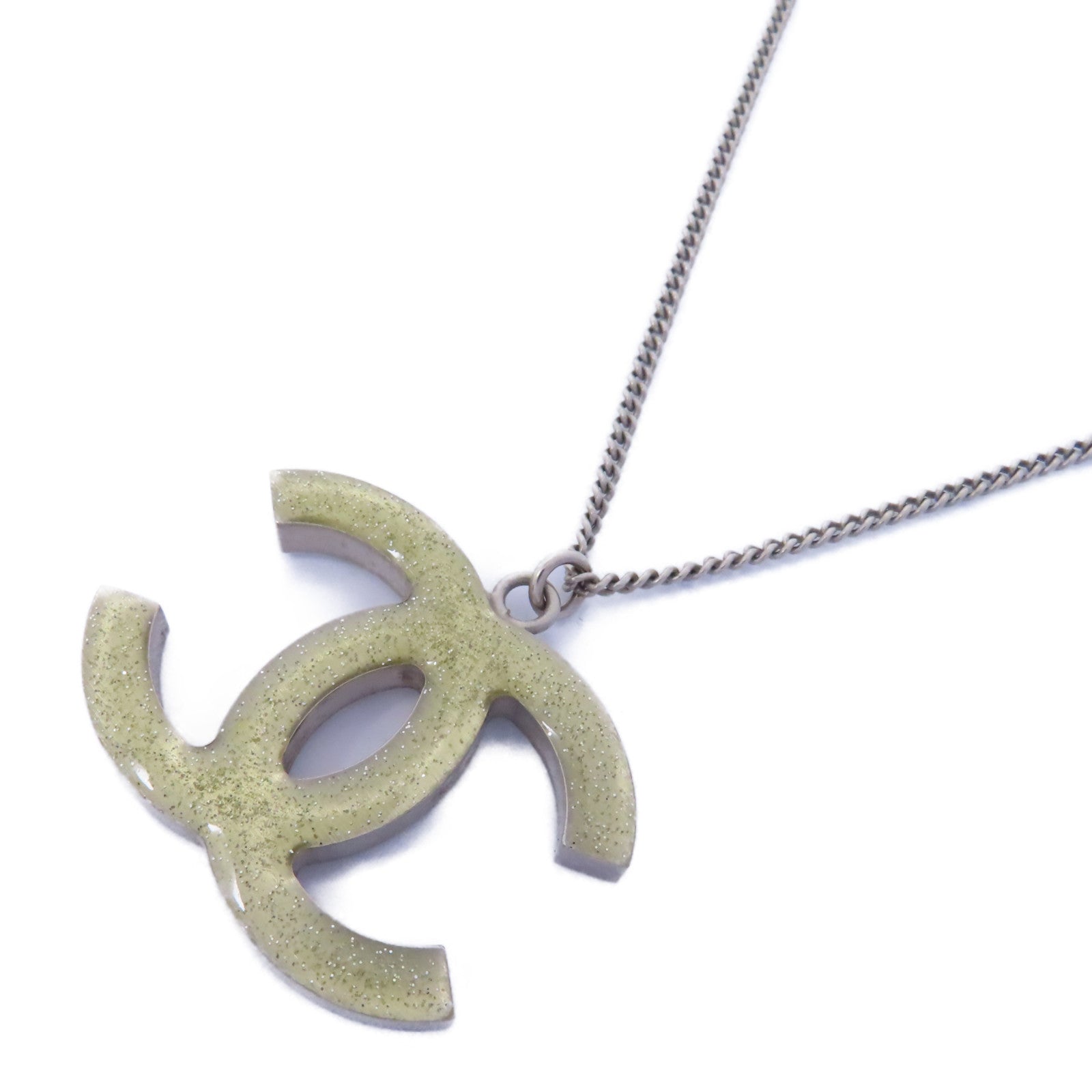 CHANEL 金屬Necklace項鍊銀色/金色