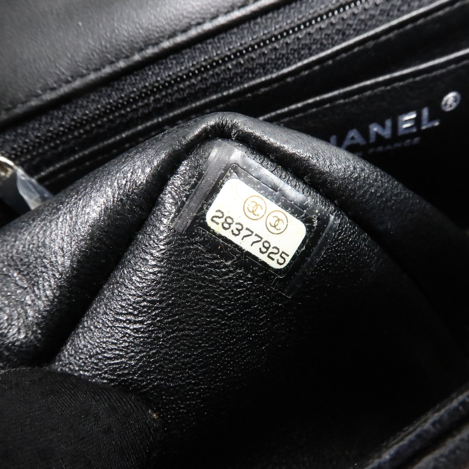 CHANEL 羊皮皮革Classic 20肩背袋