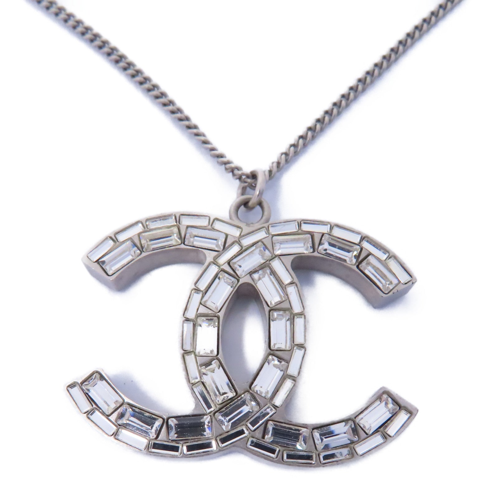 CHANEL 金屬Necklace項鍊銀色/金色