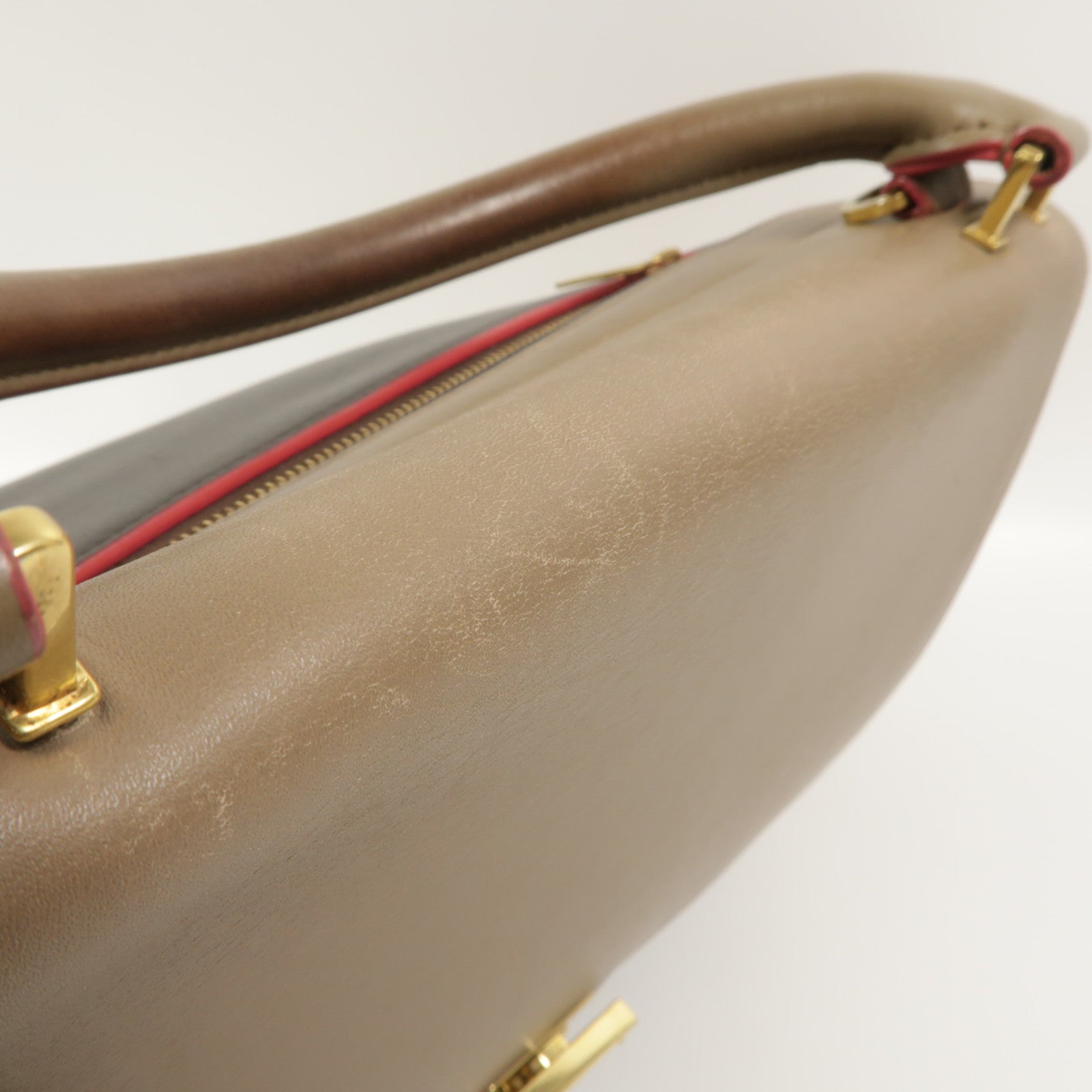 CELINE 牛皮皮革Trapeze手挽肩背兩用袋