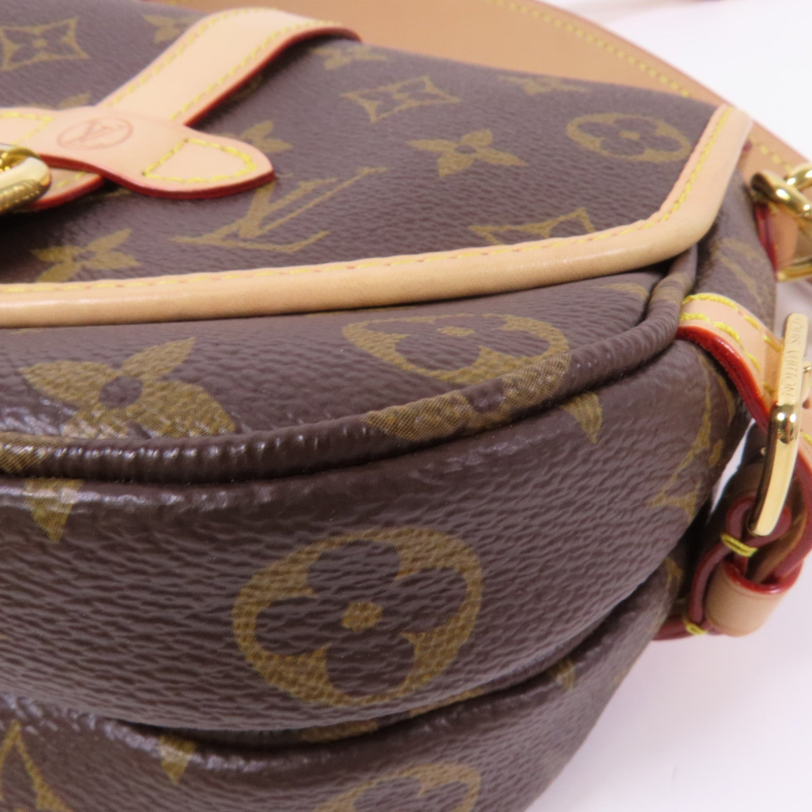 LOUIS VUITTON Monogram Saumur BB金扣手挽肩背兩用袋