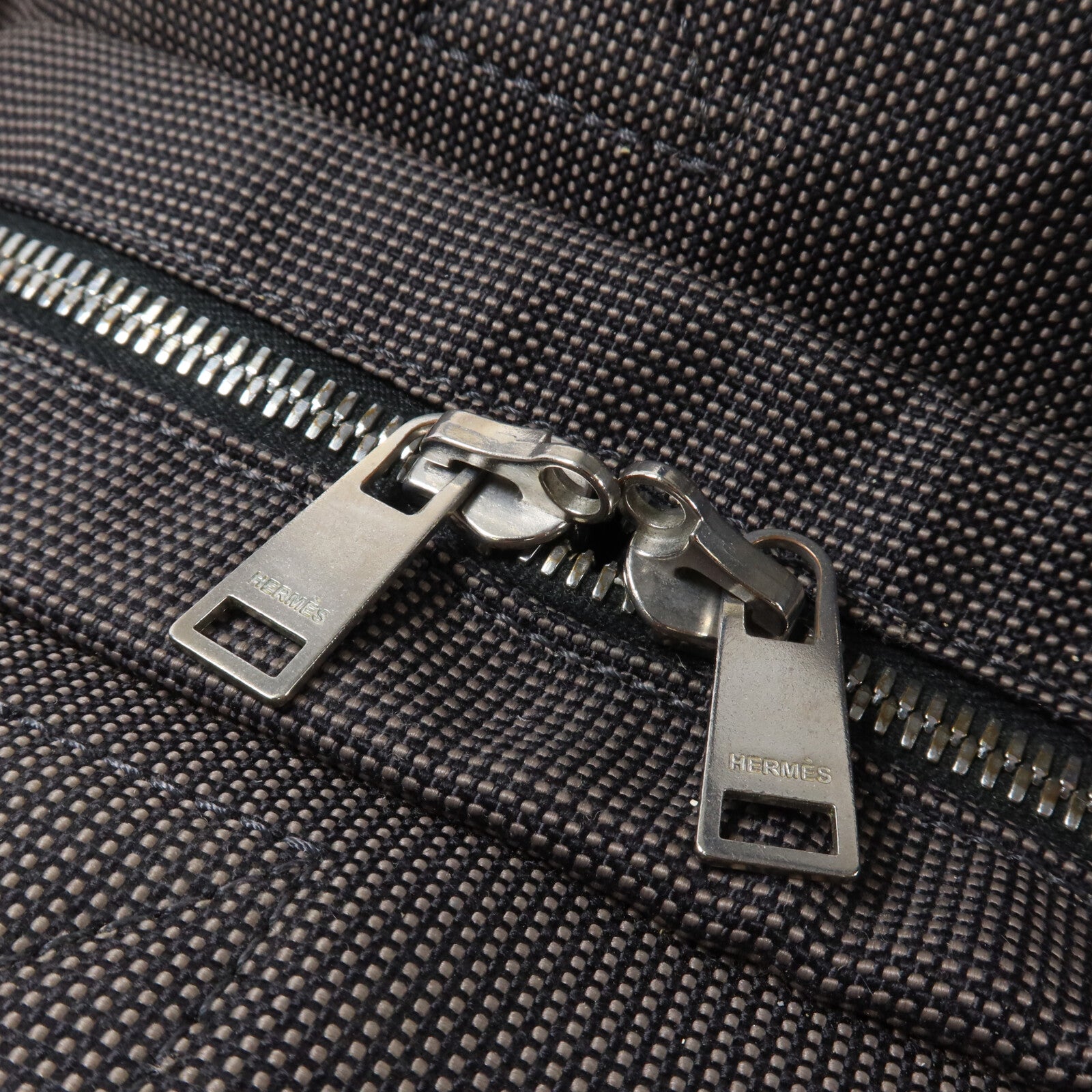 HERMES 帆布Herline Tote手挽袋Grey