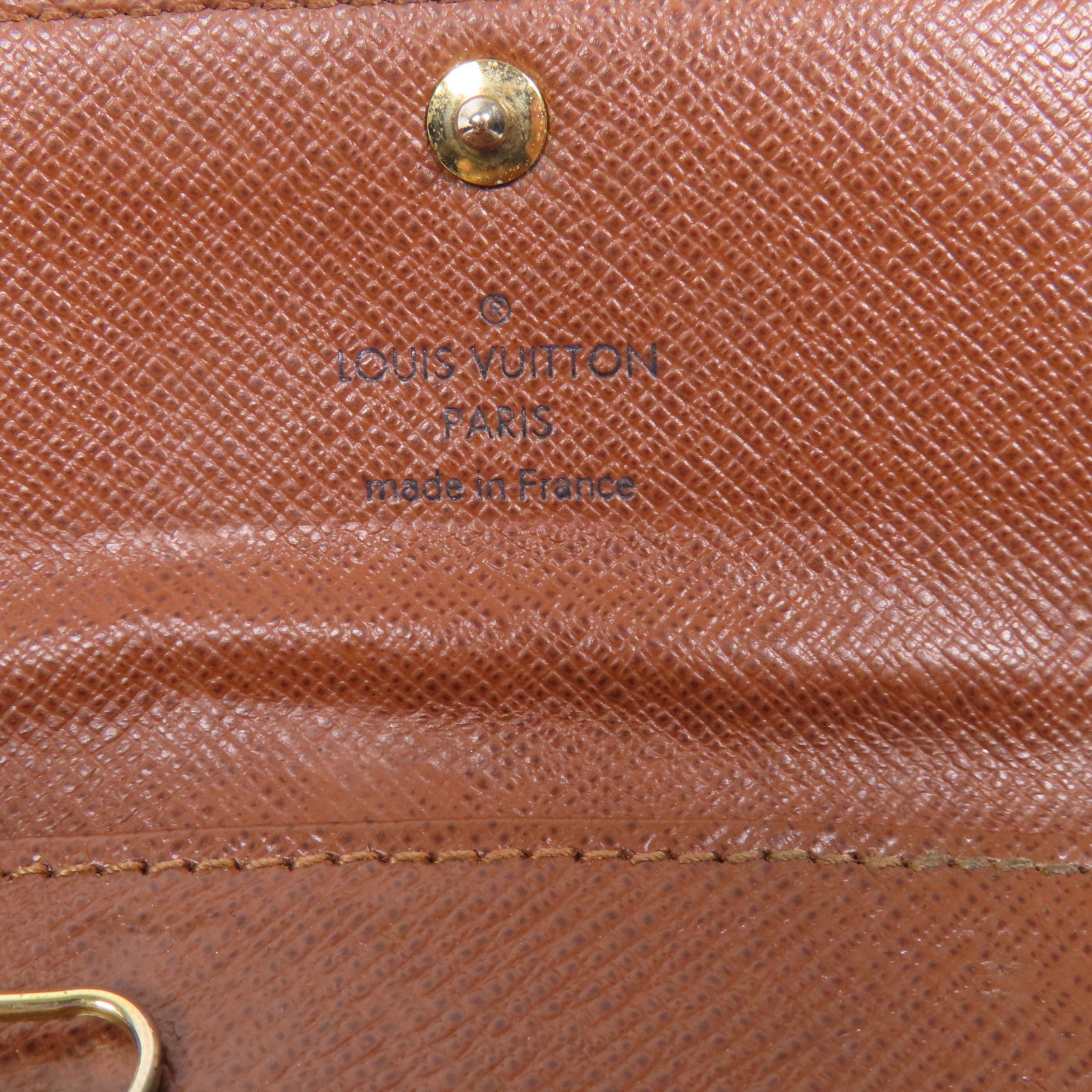 LOUIS VUITTON Monogram 6 Key Holder金扣鎖匙包