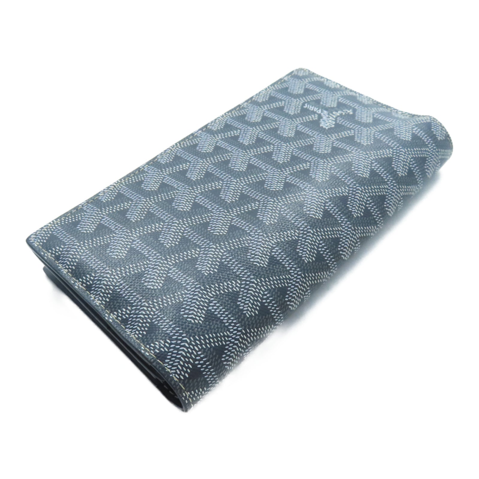 GOYARD 塗層帆布Long Wallet長錢包灰色