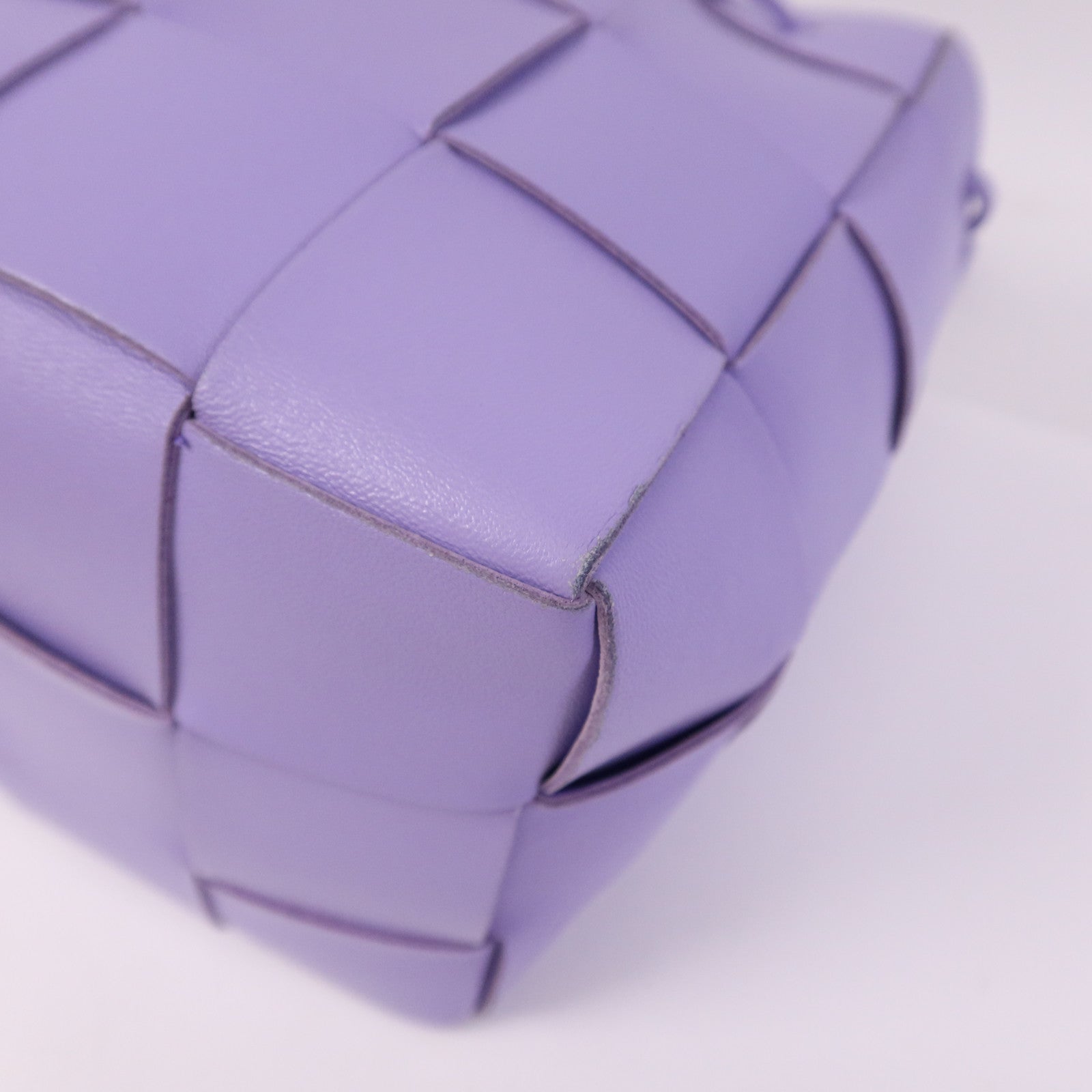 BOTTEGA VENETA 【激減優惠】牛皮皮革Mini Cassette Bucket肩背袋
