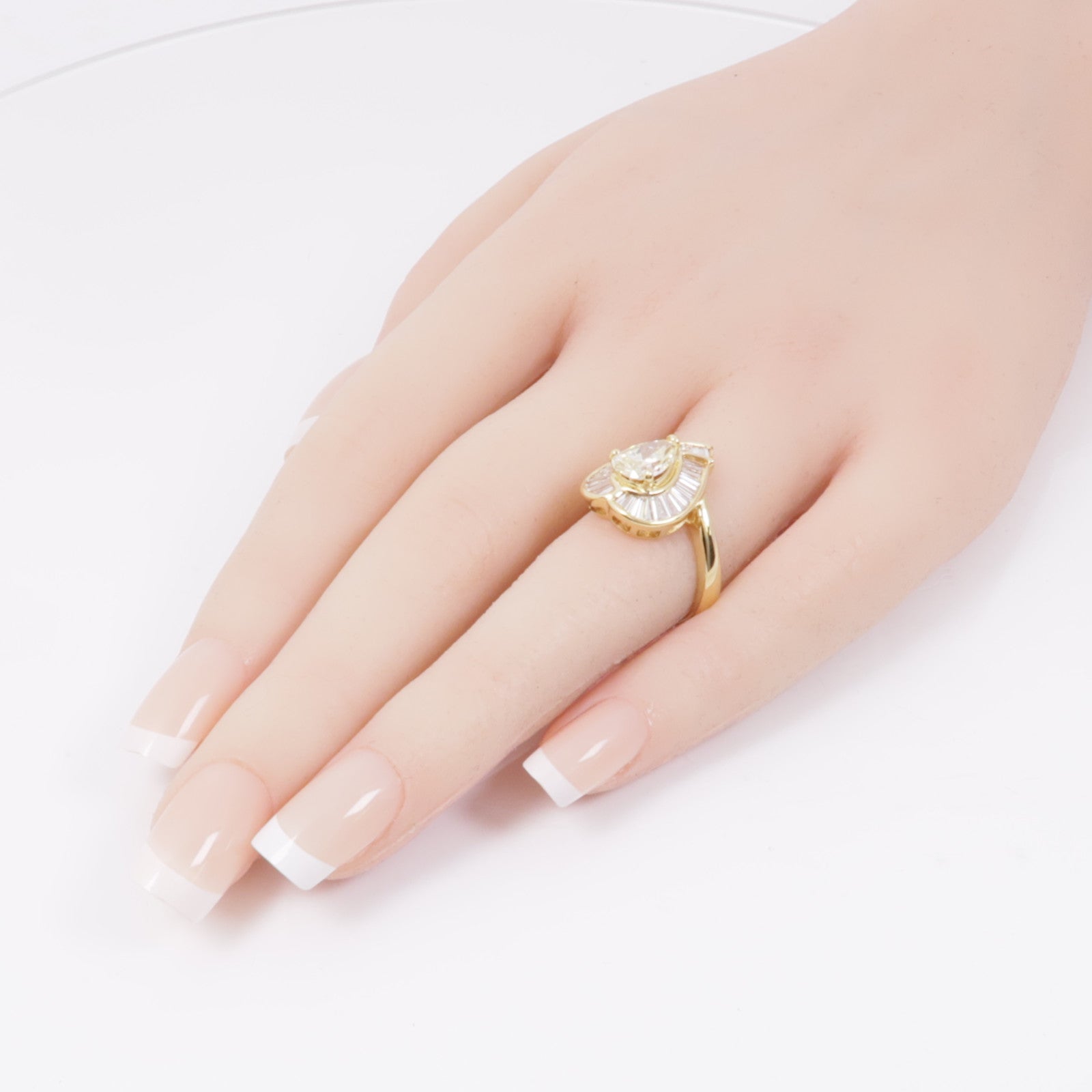 JEWELRY 18K黃金Diamond Ring鑽石戒指US#6