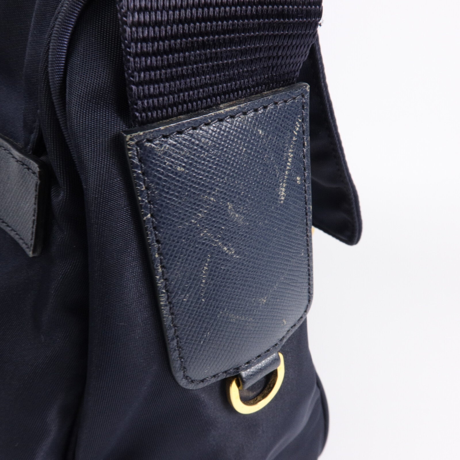PRADA 尼龍Messenger Bag肩背袋