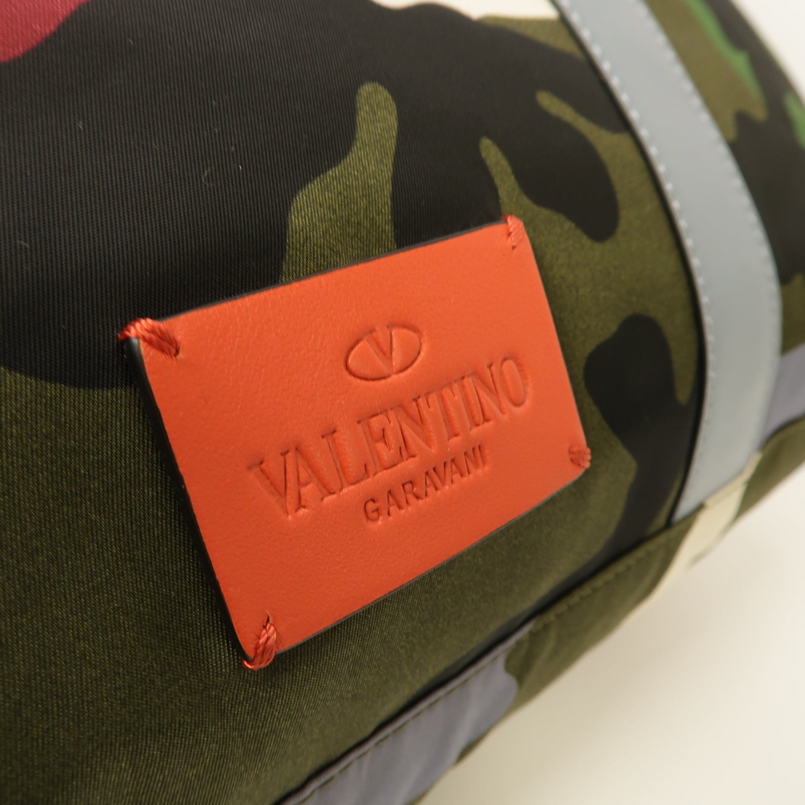 Valentino 【激減優惠】尼龍2 Way Shoulder銀扣手挽肩背兩用袋綠色/黑色/紅色