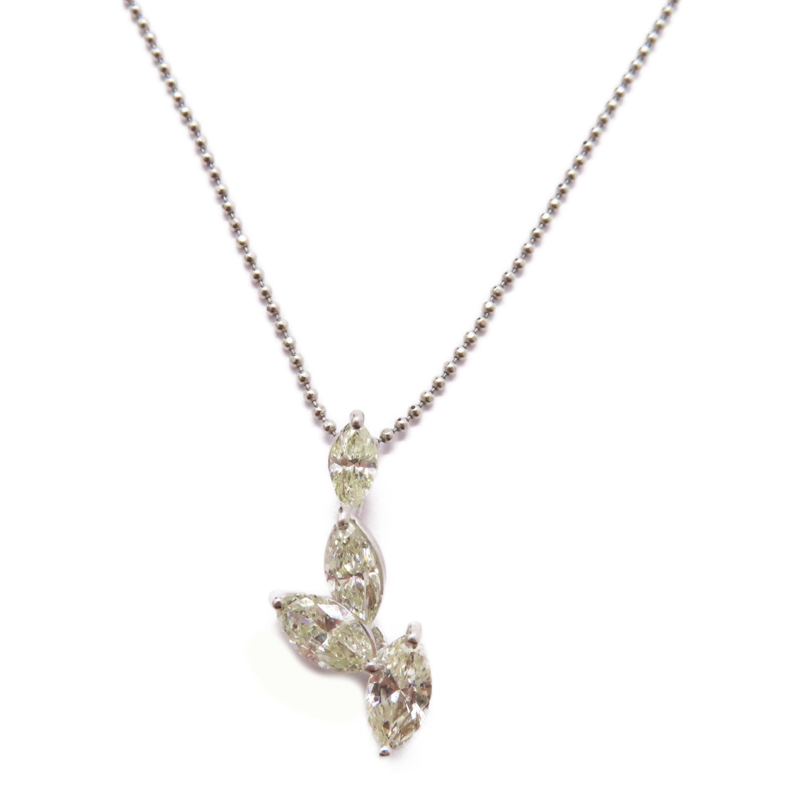 JEWELRY PT900鉑金Diamond Necklace 2.05ct鑽石項鍊