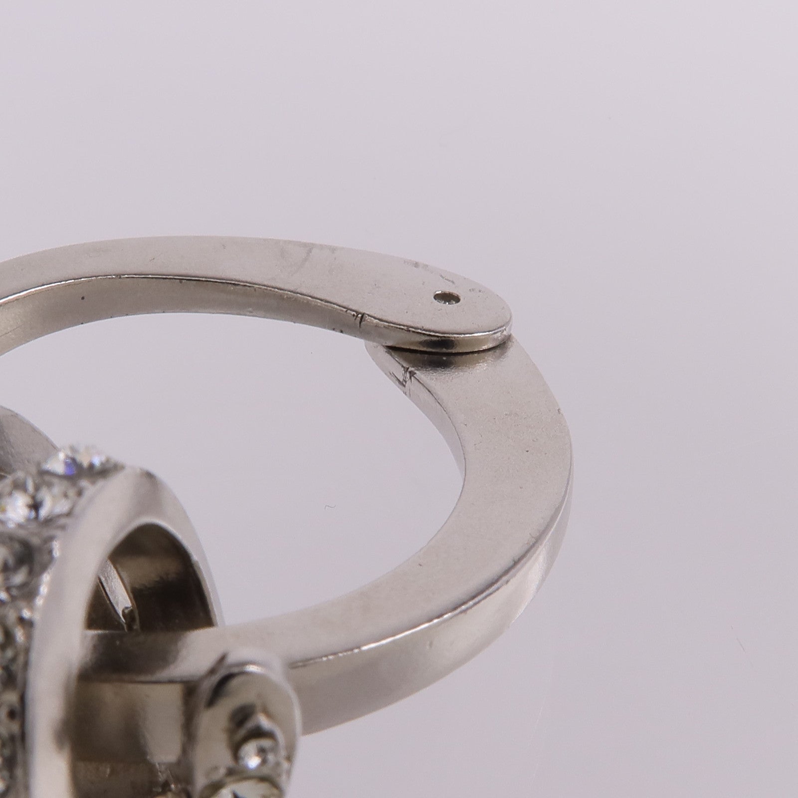 CHANEL PVC/金屬Ring戒指US#6