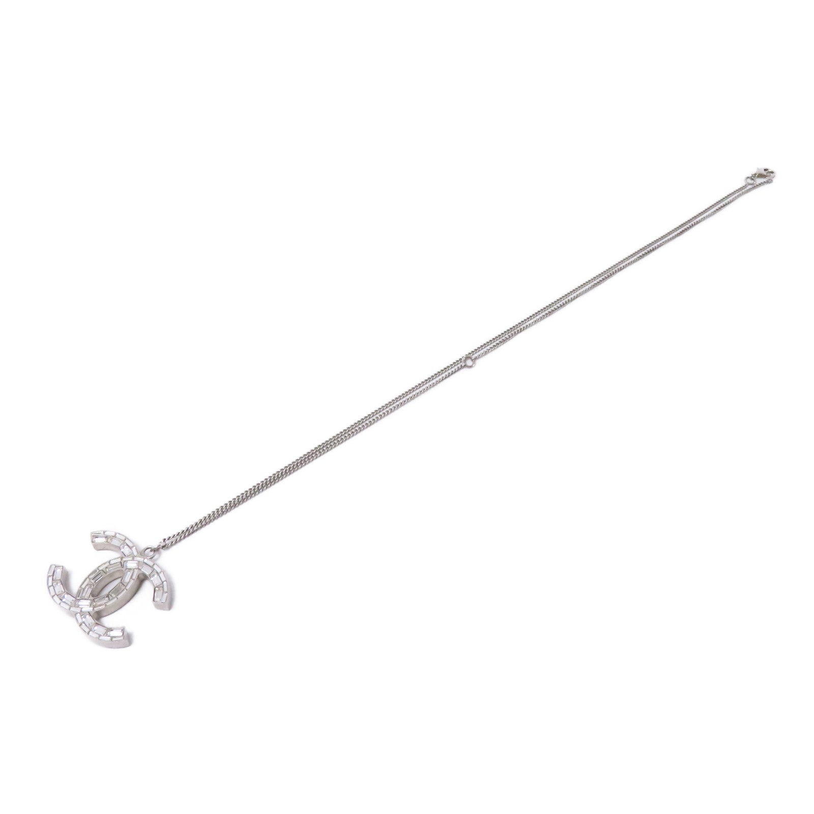 CHANEL 金屬Necklace項鍊銀色/金色