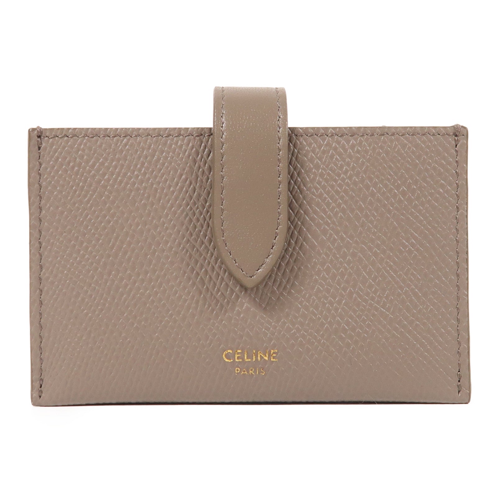 CELINE 牛皮皮革Card Holder金扣卡片套