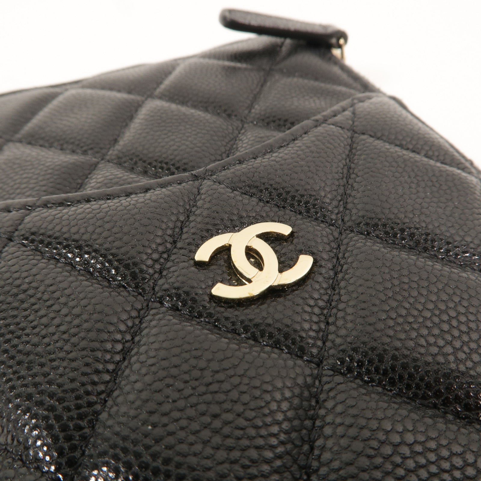 CHANEL 牛皮皮革Classic Phone Pouch with Zipper長錢包