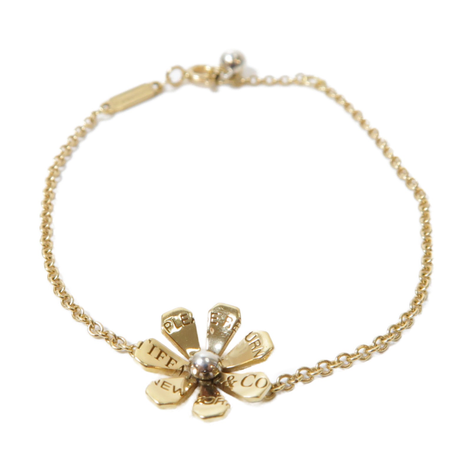 TIFFANY＆CO **【激減優惠】18K黃金/925純銀Bracelet手鏈金色/銀色