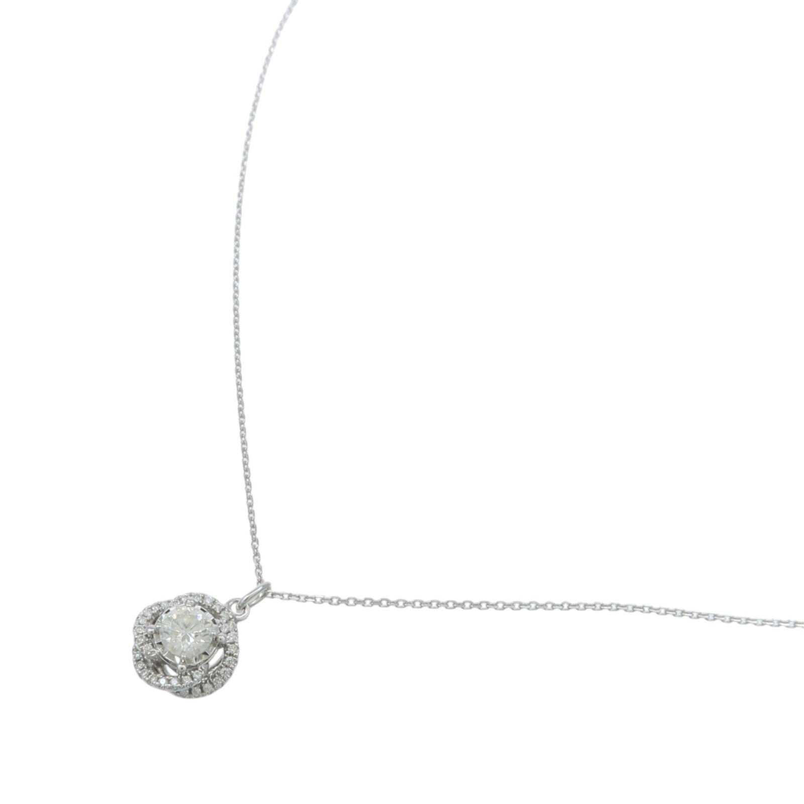 JEWELRY 18K白金Diamond Necklace鑽石項鍊