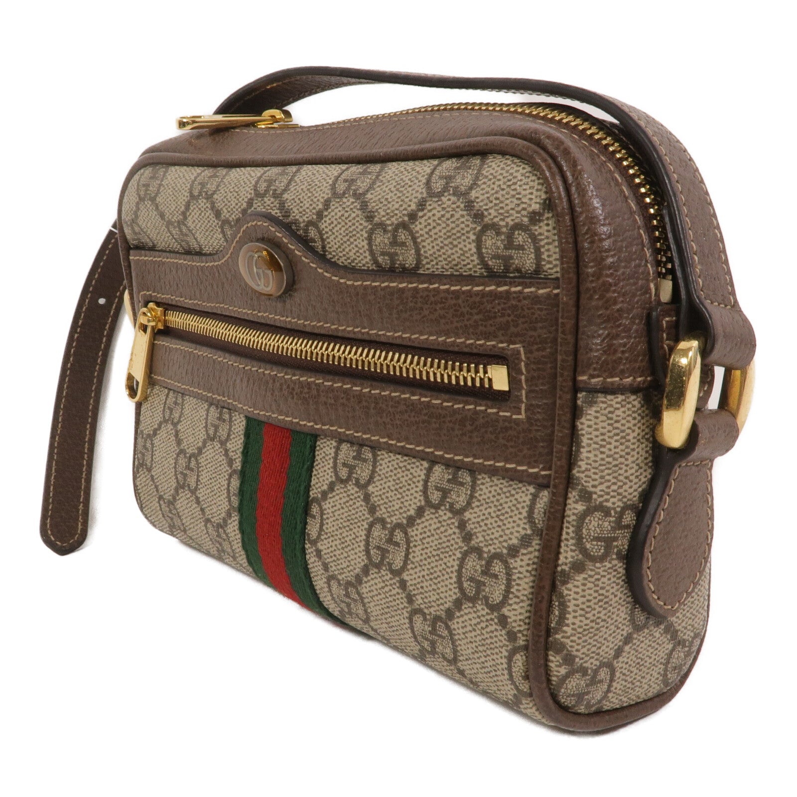 GUCCI 塗層帆布Ophidia GG Mini Shoulder Bag肩背袋