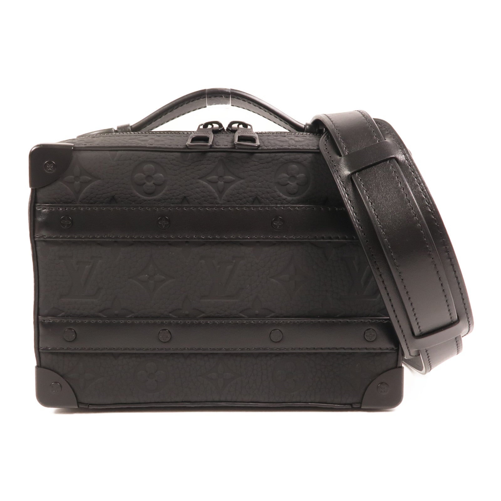 LOUIS VUITTON Monogram Taurillon Handle Soft Trunk手挽肩背兩用袋
